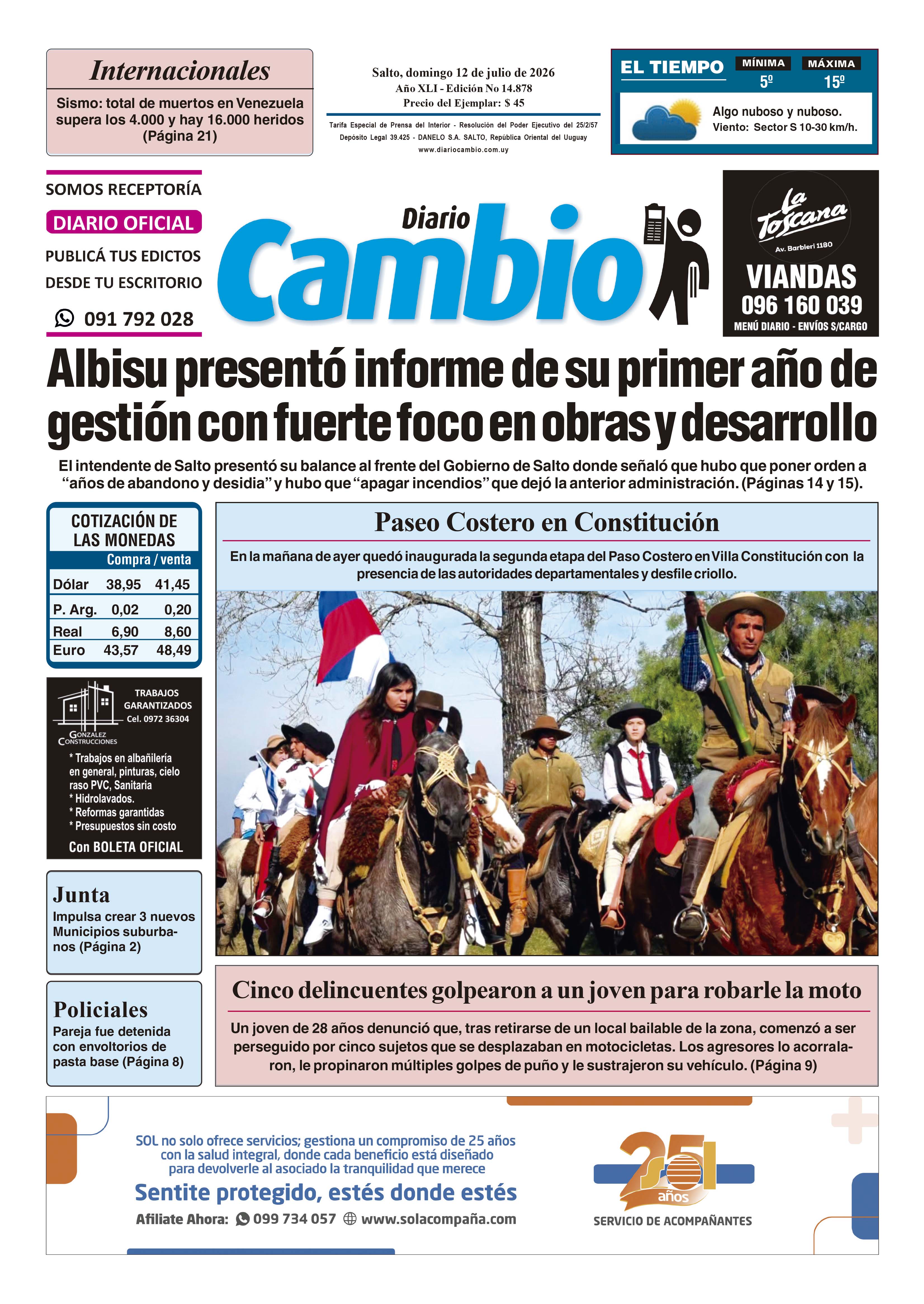 Portada de hoy