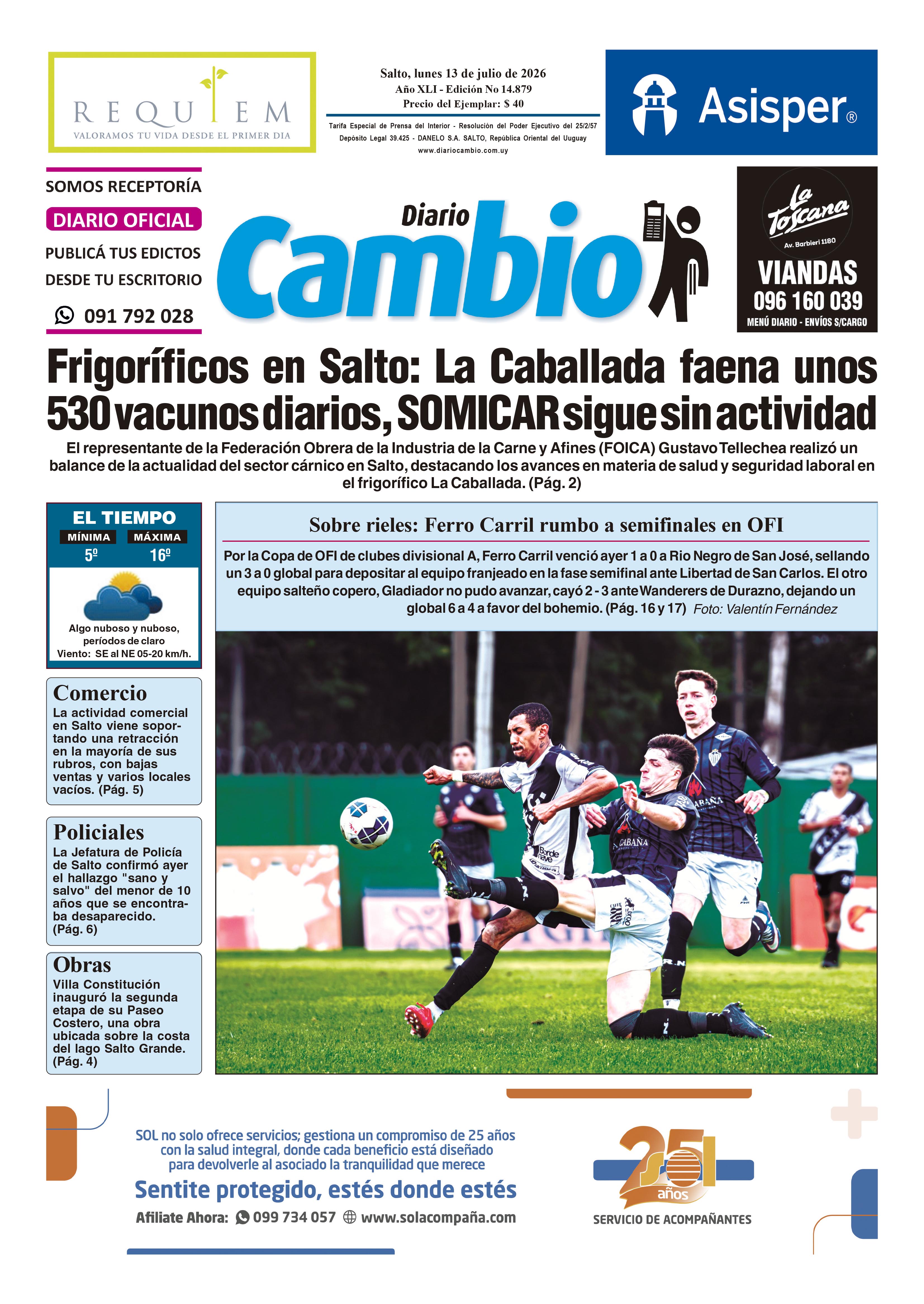 Portada de hoy