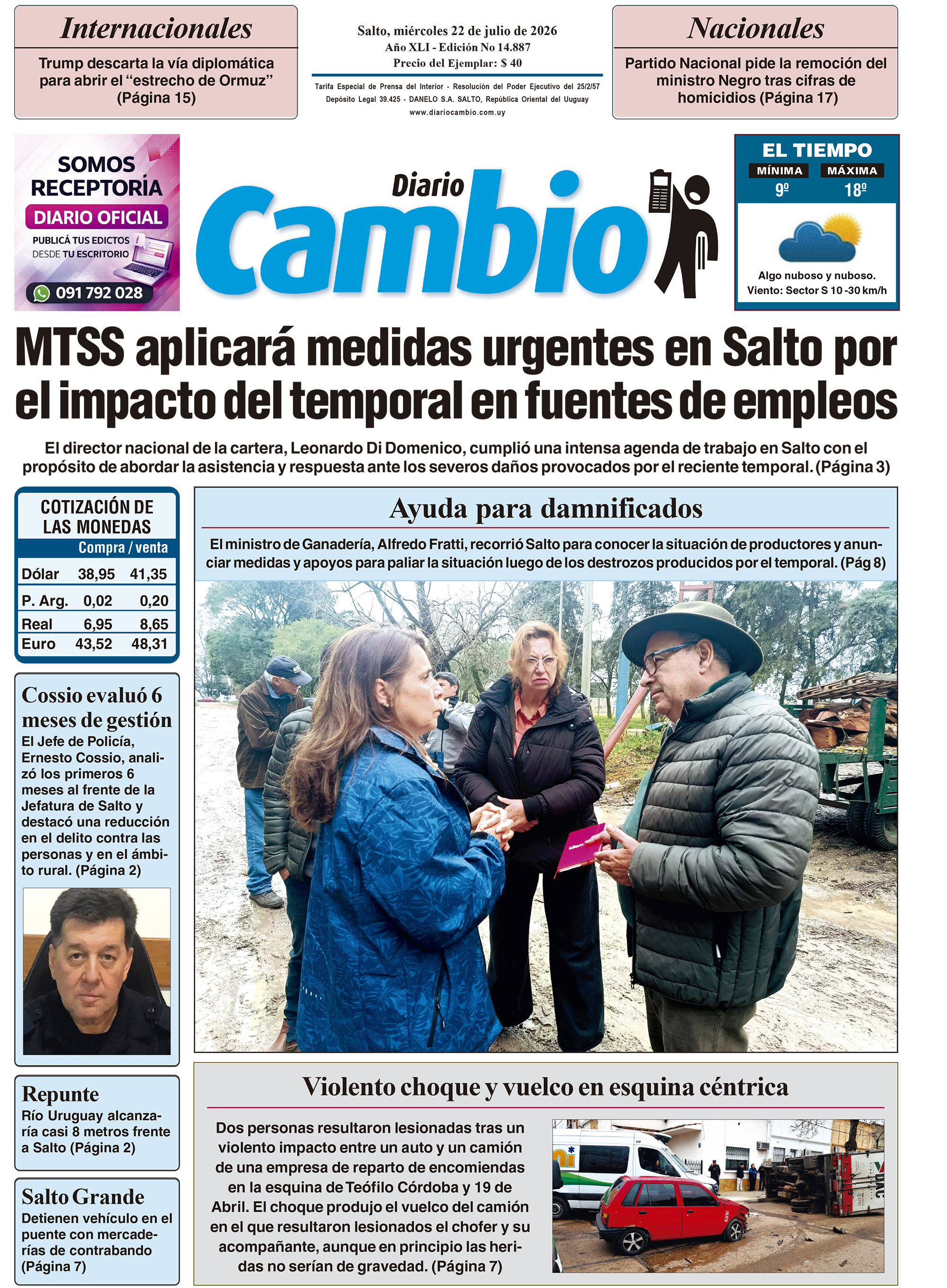 Portada de hoy