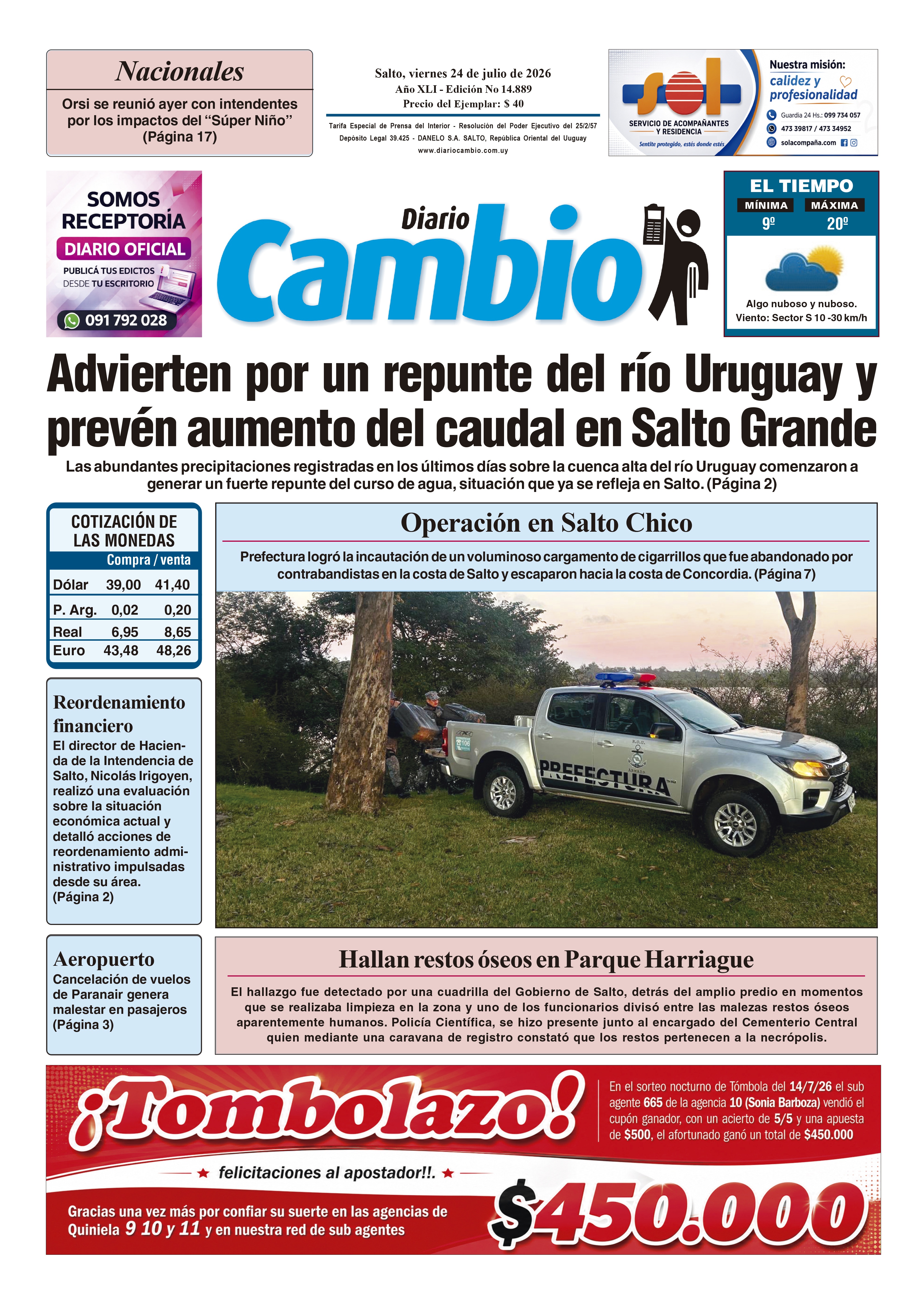 Portada de hoy