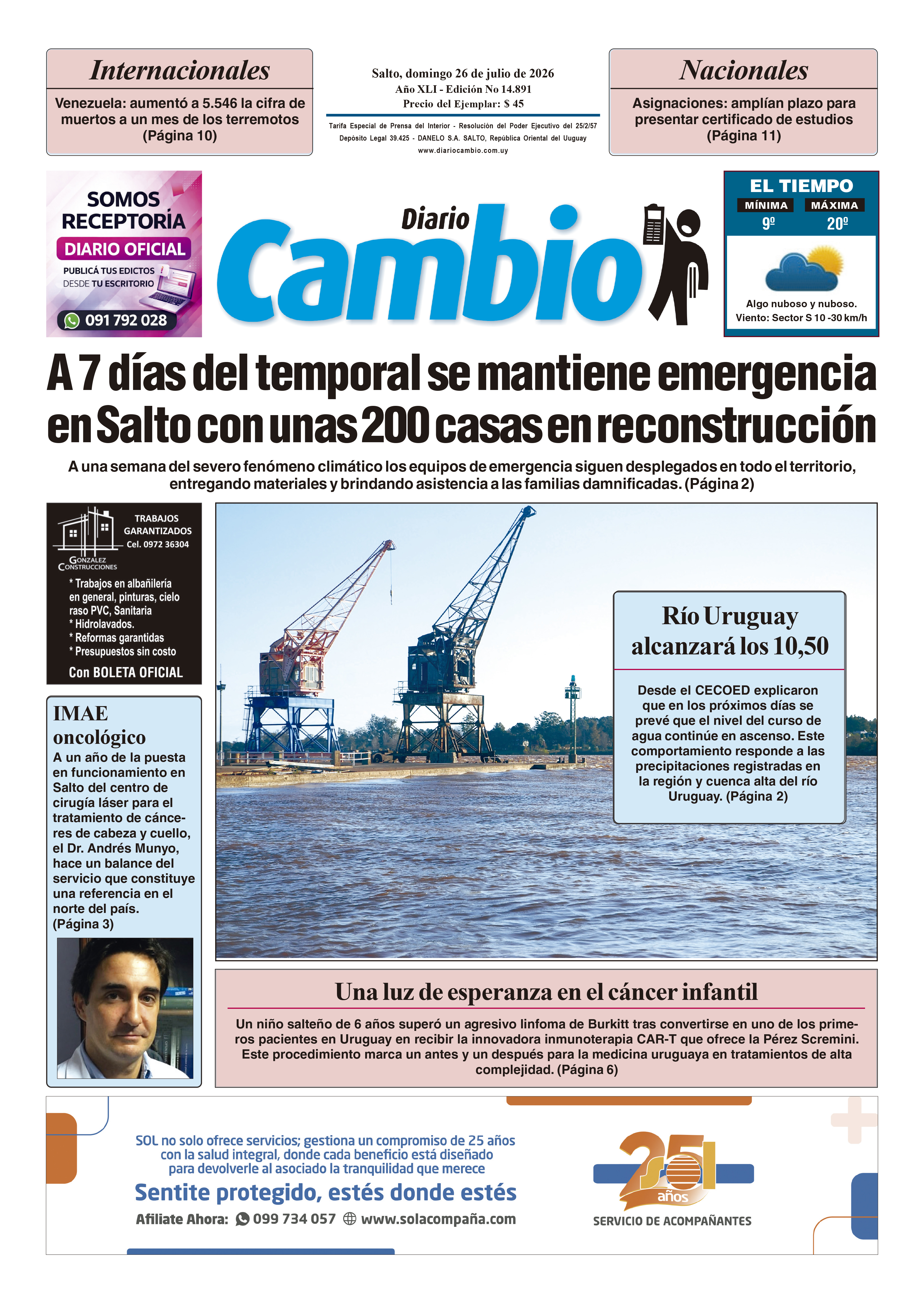 Portada de hoy