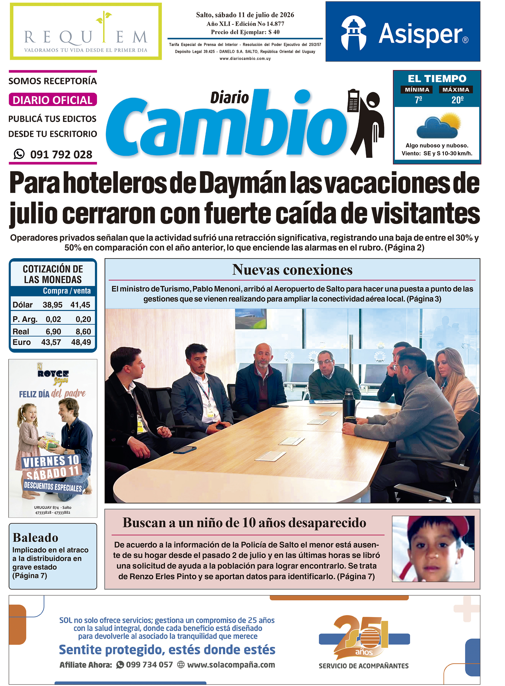 Portada de hoy