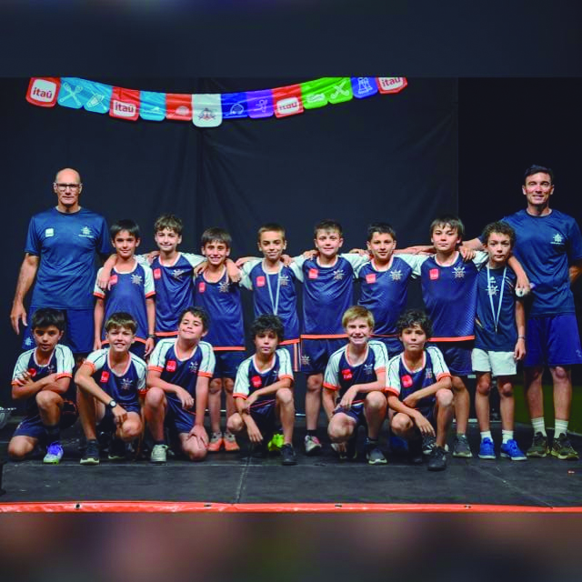 Equipo de Remeros categoría  11 años que marcha 3° en serie 2.