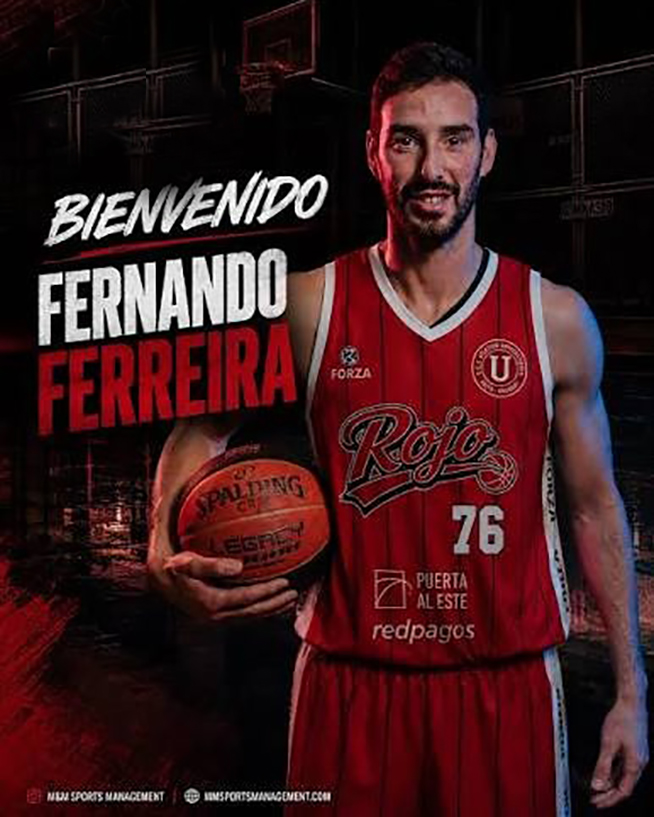 El pase de Fernando Ferreira en el medio.