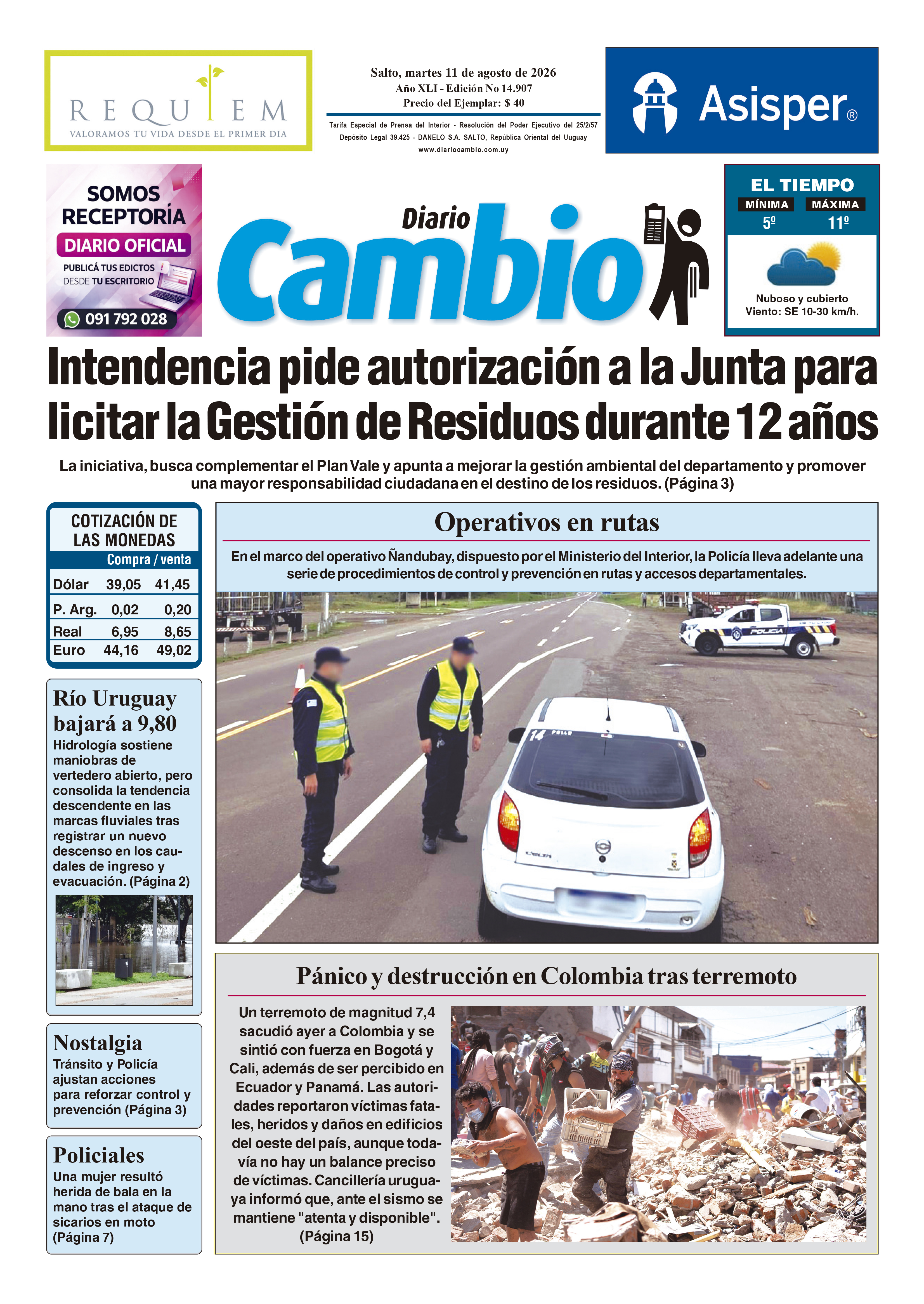 Portada de hoy