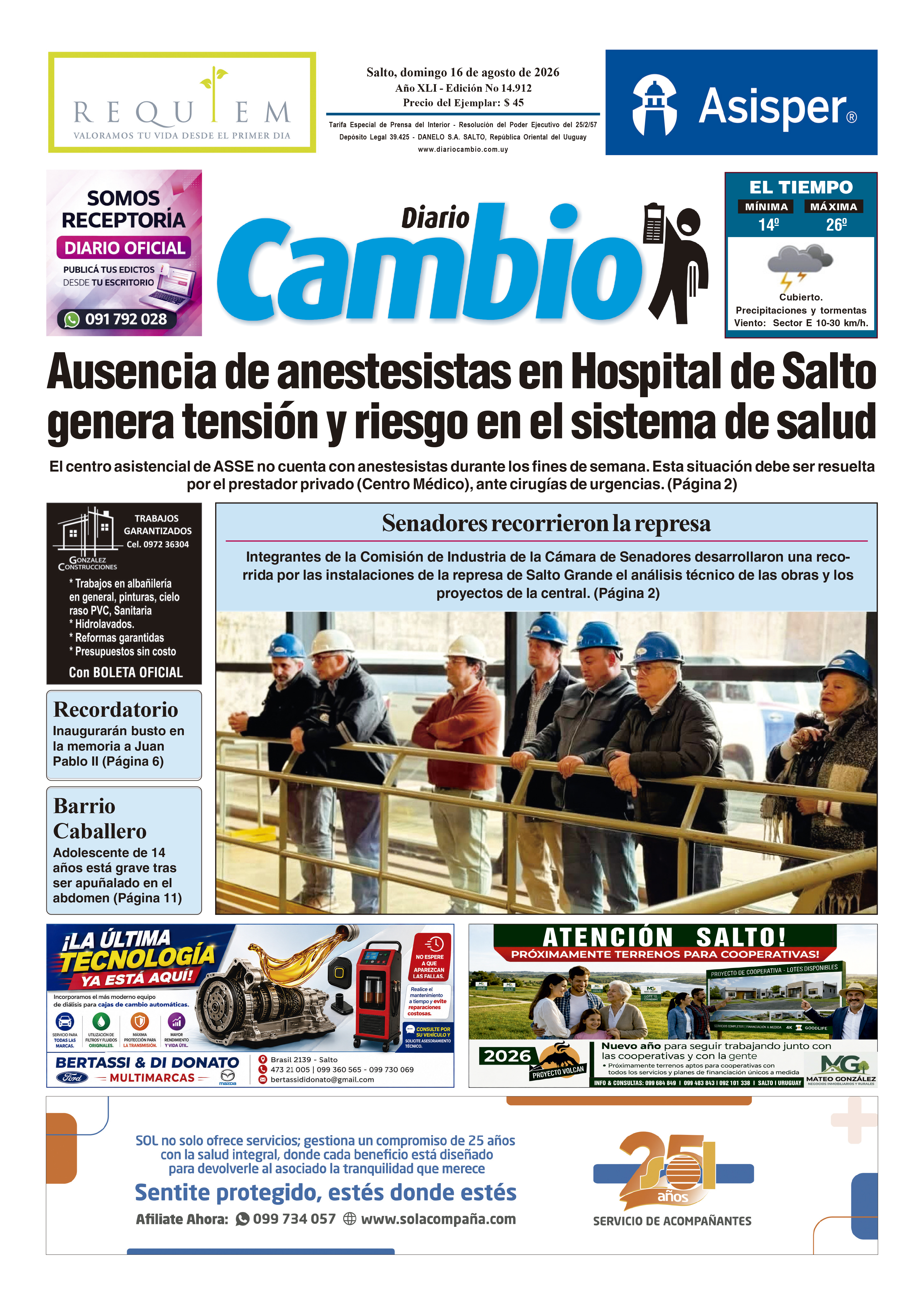 Portada de hoy
