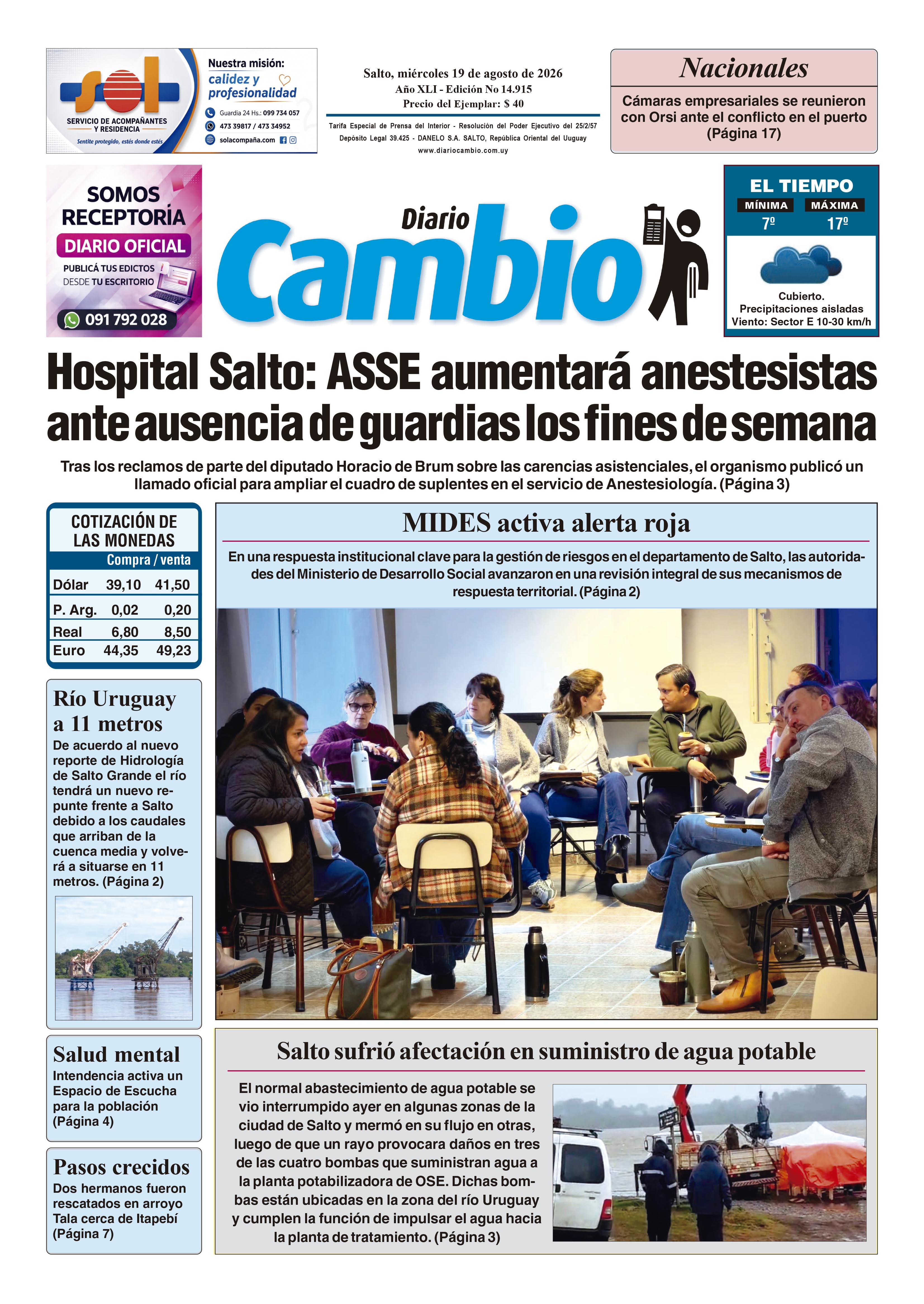Portada de hoy