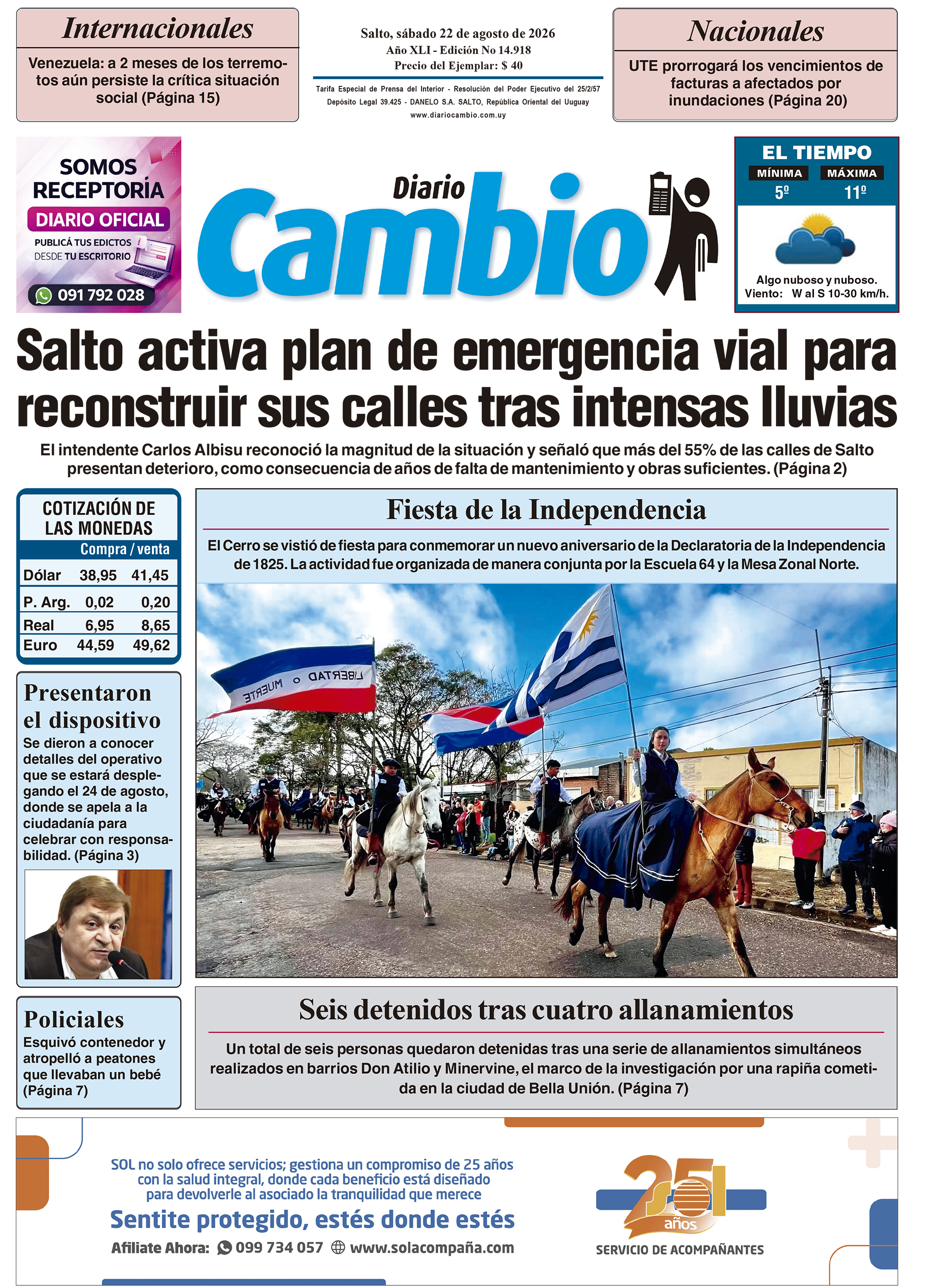 Portada de hoy