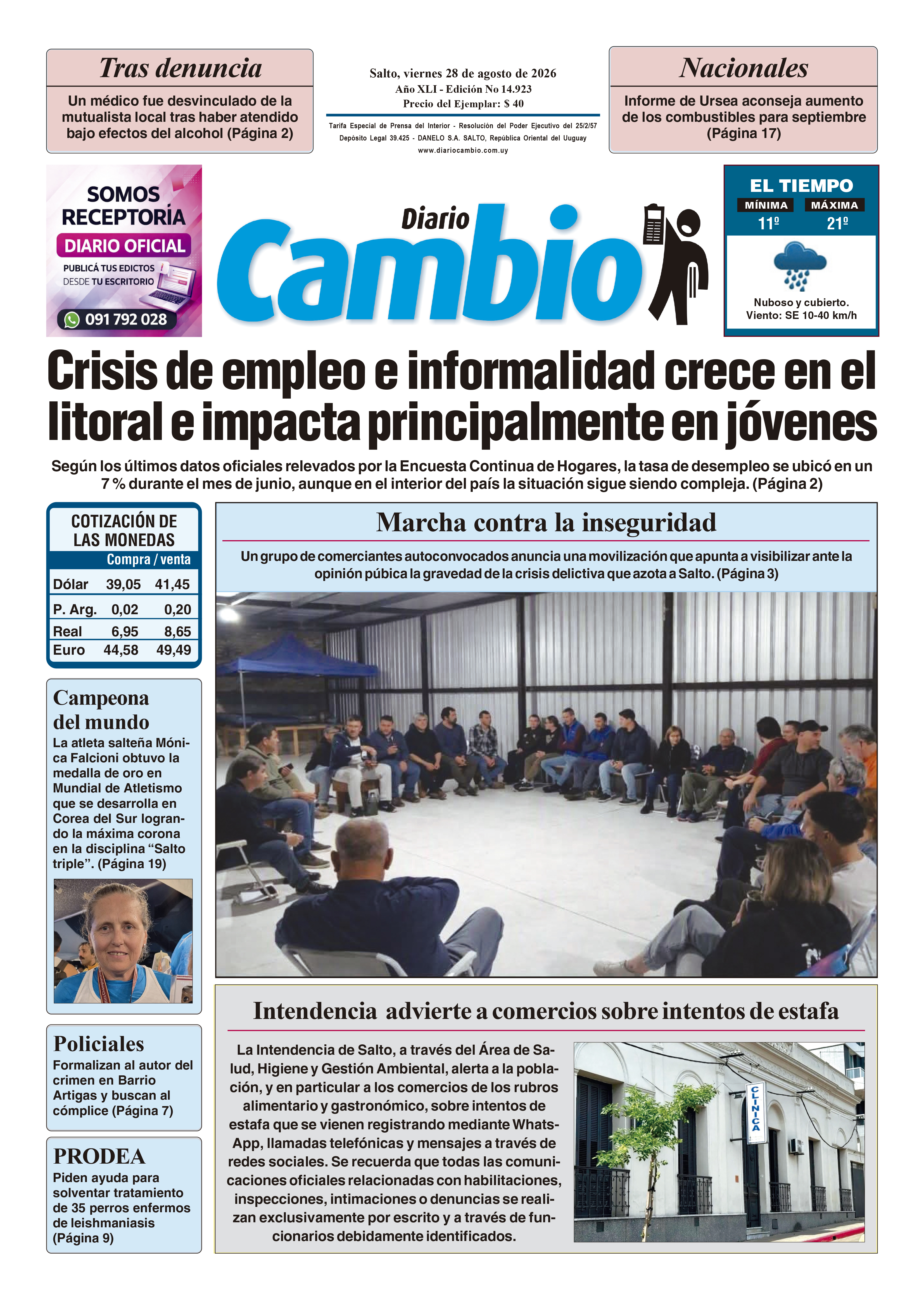 Portada de hoy