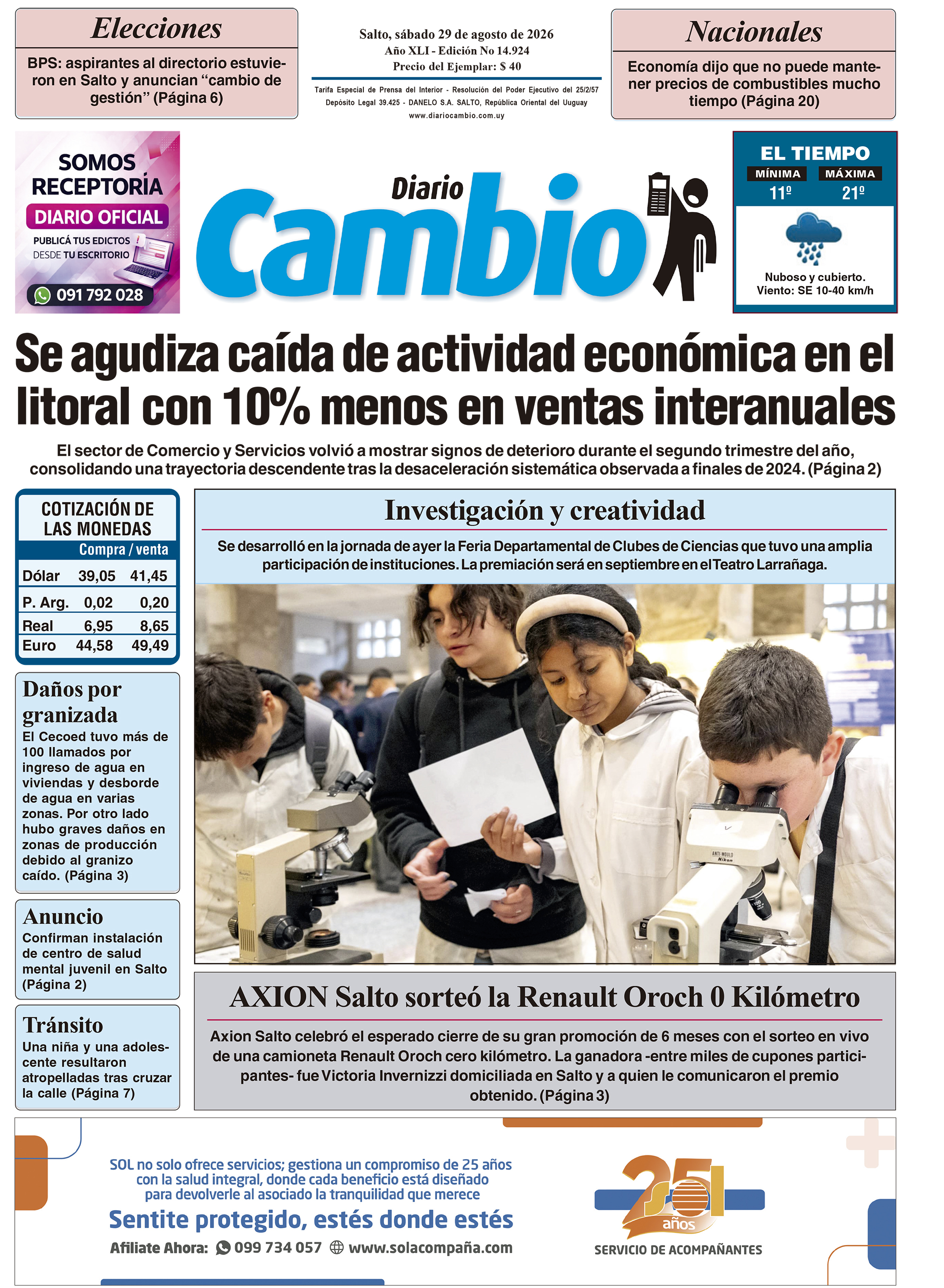 Portada de hoy