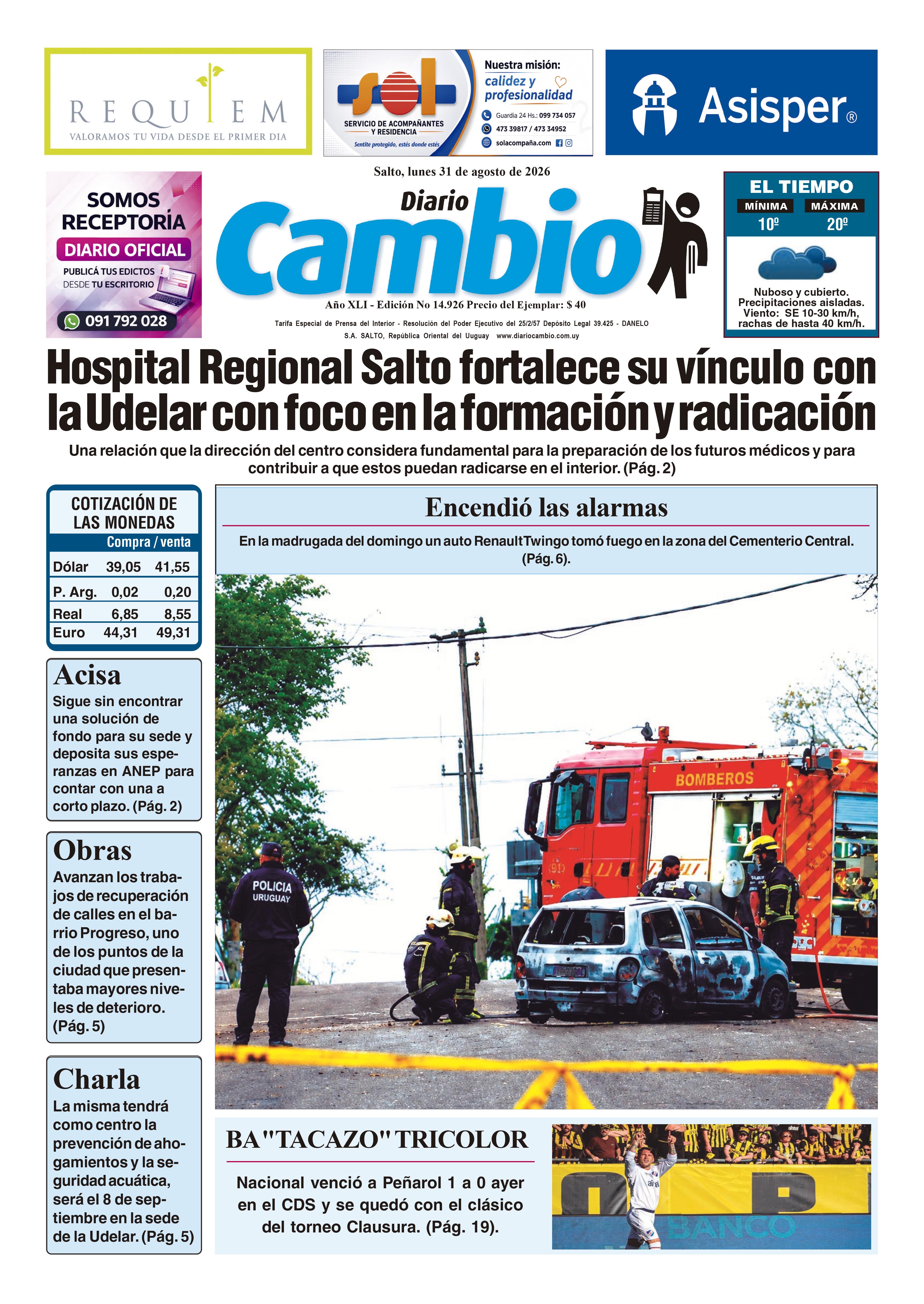 Portada de hoy