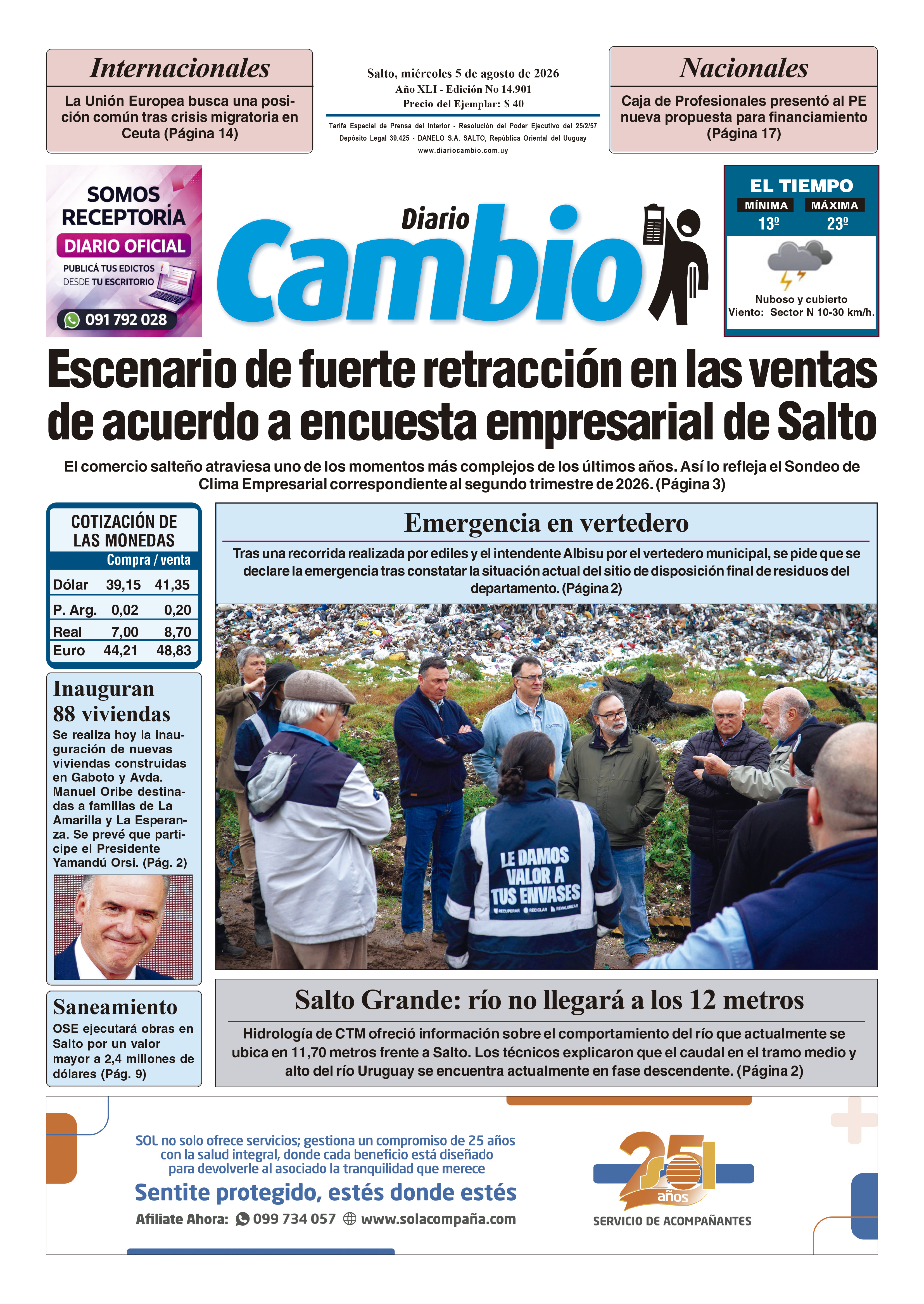 Portada de hoy