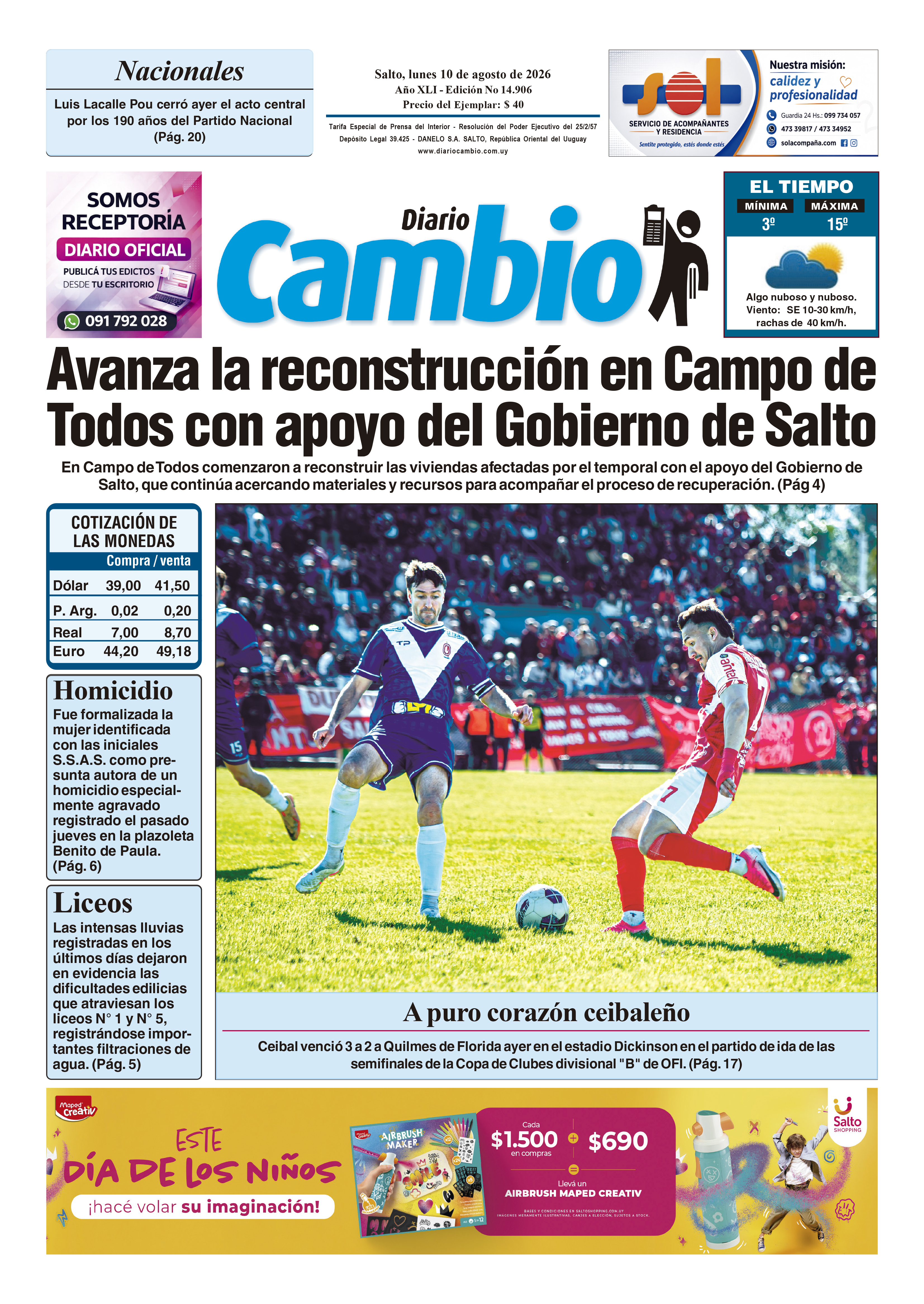 Portada de hoy