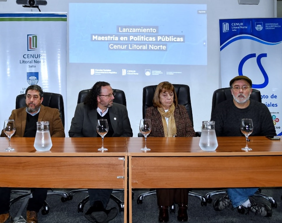 Rector de Udelar presentó en Salto  la “Maestría en Políticas Públicas”