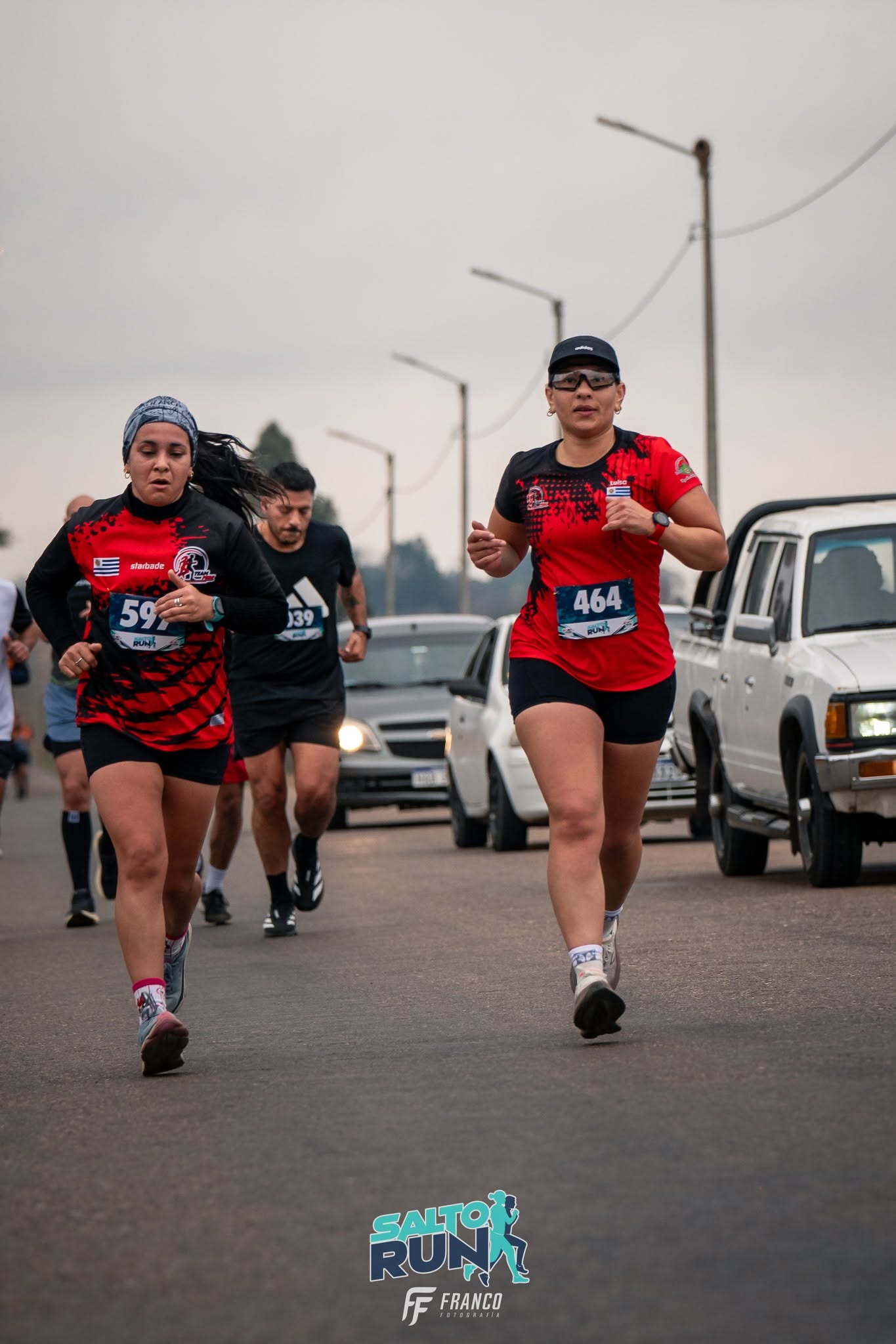 Larrosa y Damacena ganaron la cuarta fecha del Salto Run