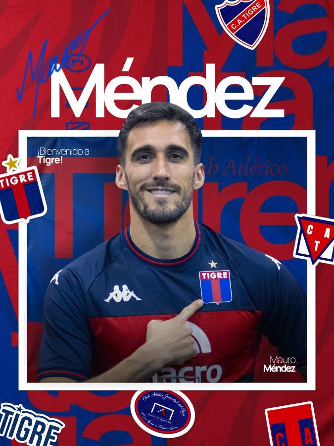Salteño Mauro Méndez pasó a Tigre argentino