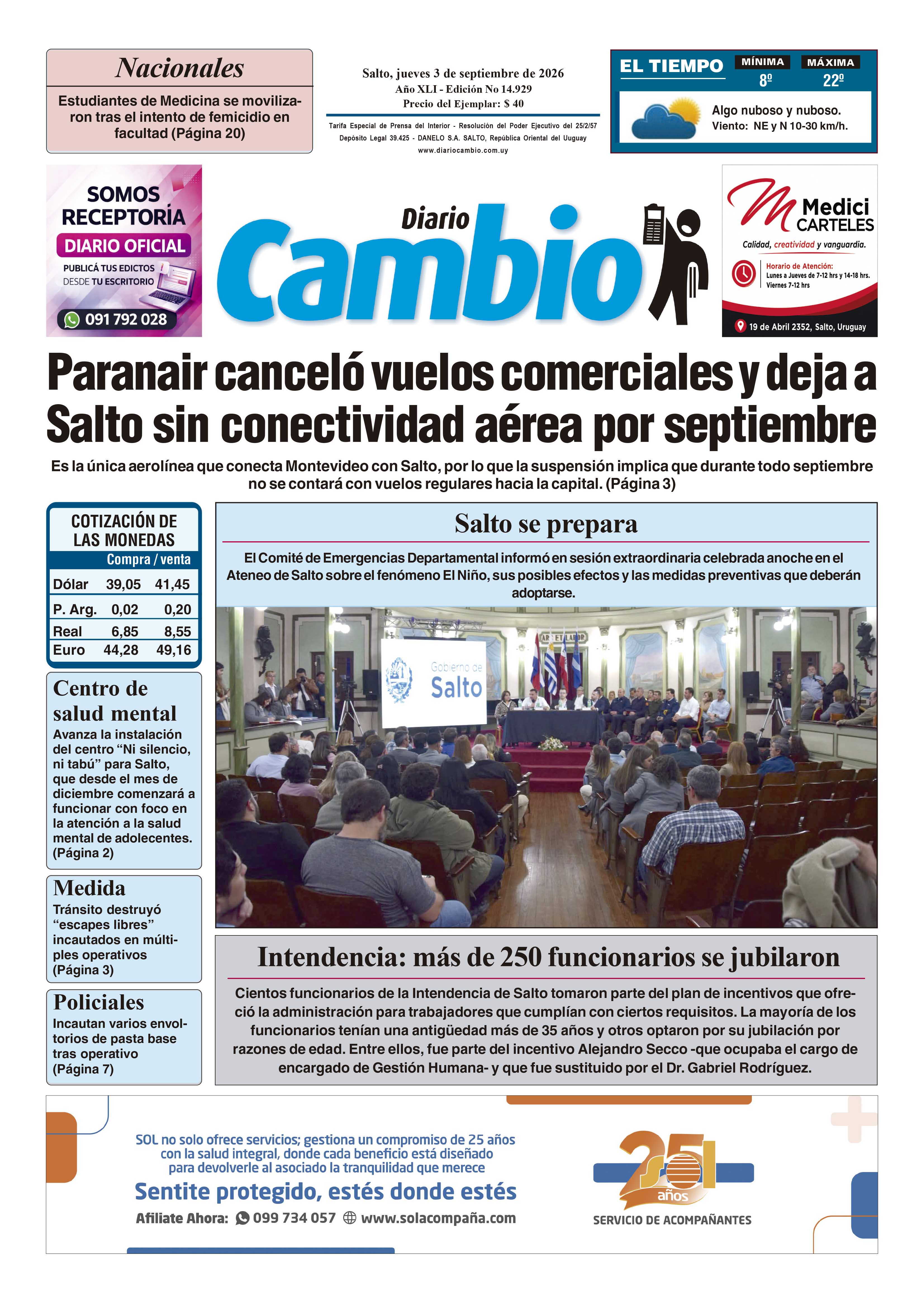Portada de hoy