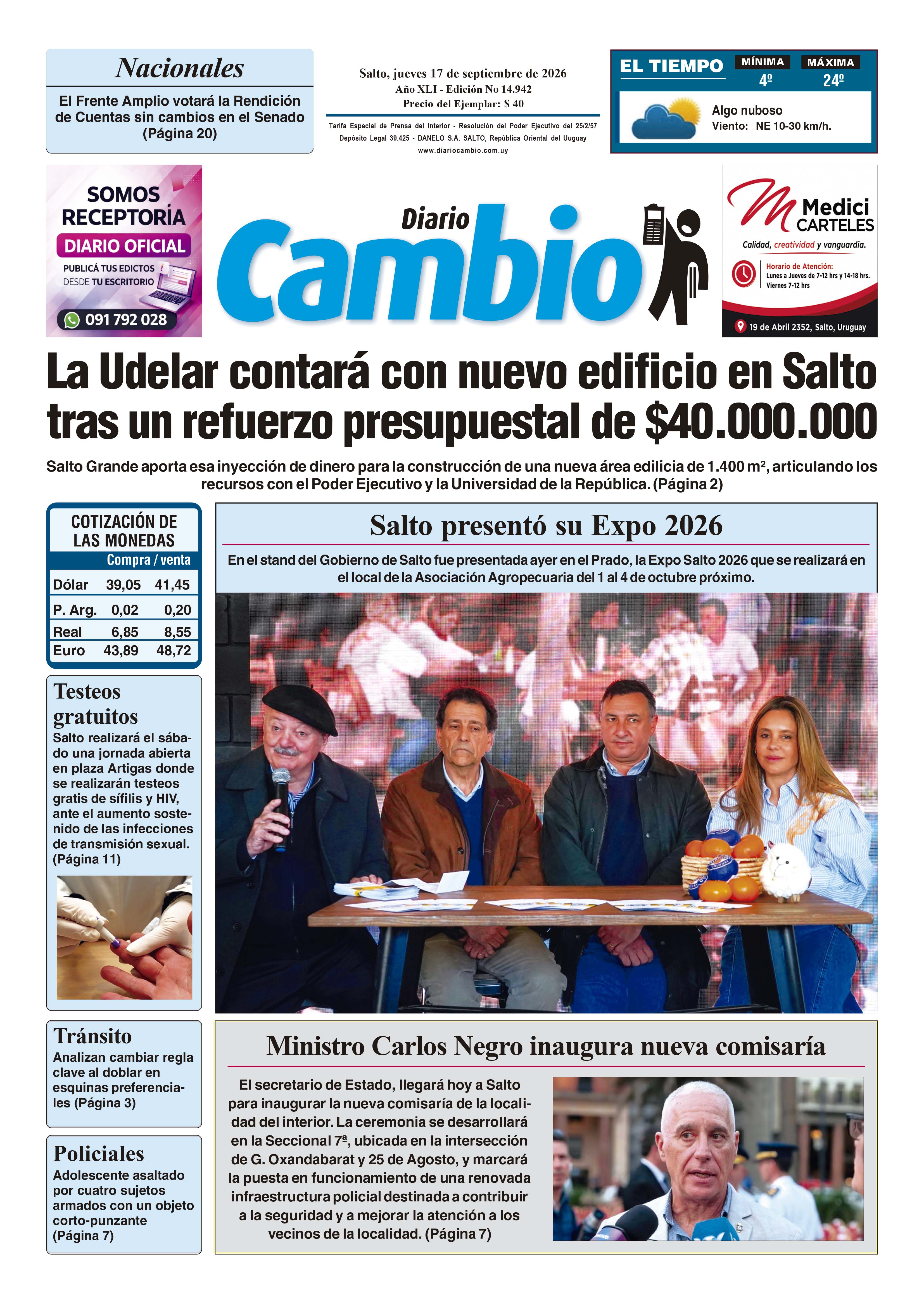 Portada de hoy