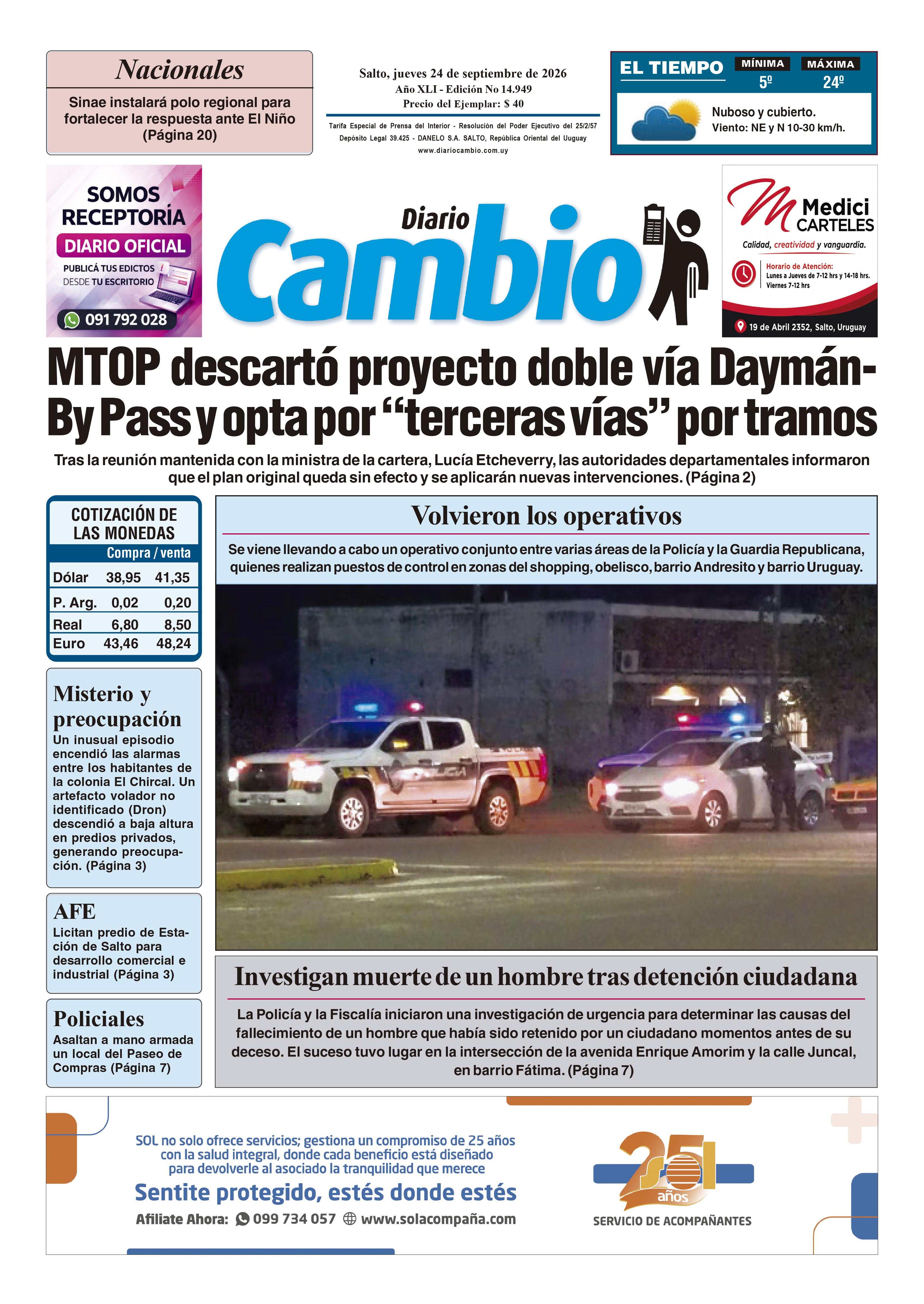 Portada de hoy