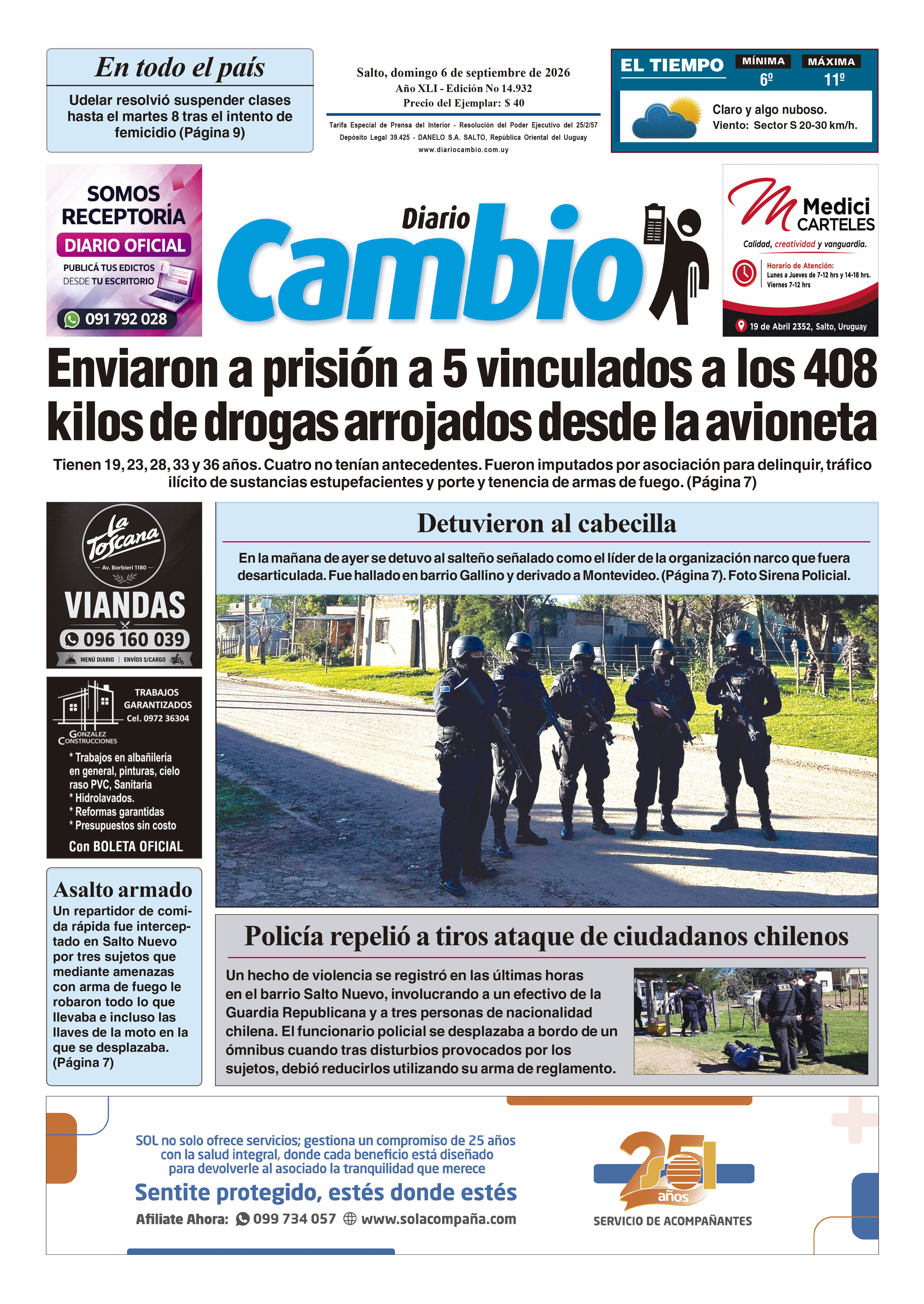 Portada de hoy