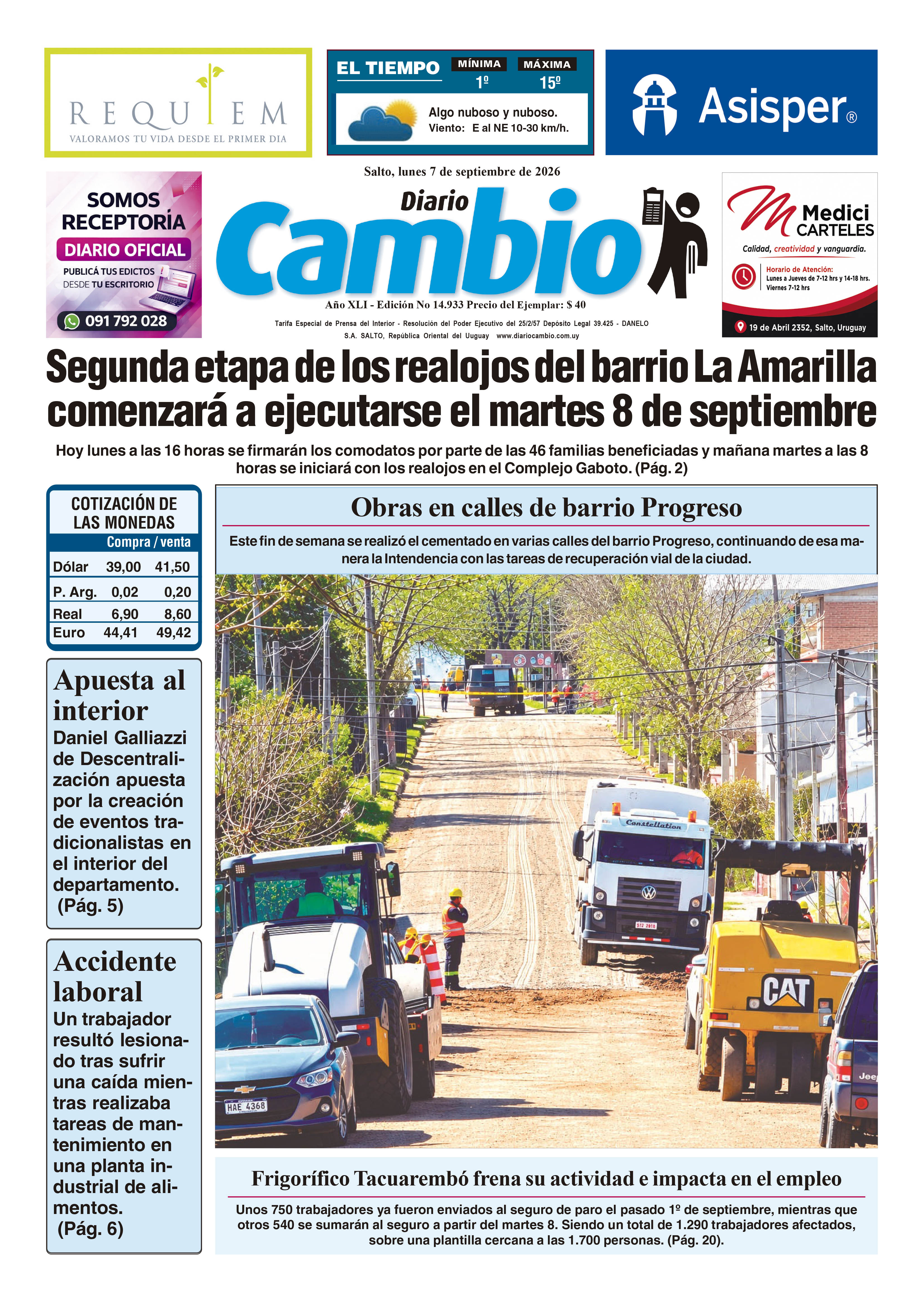 Portada de hoy