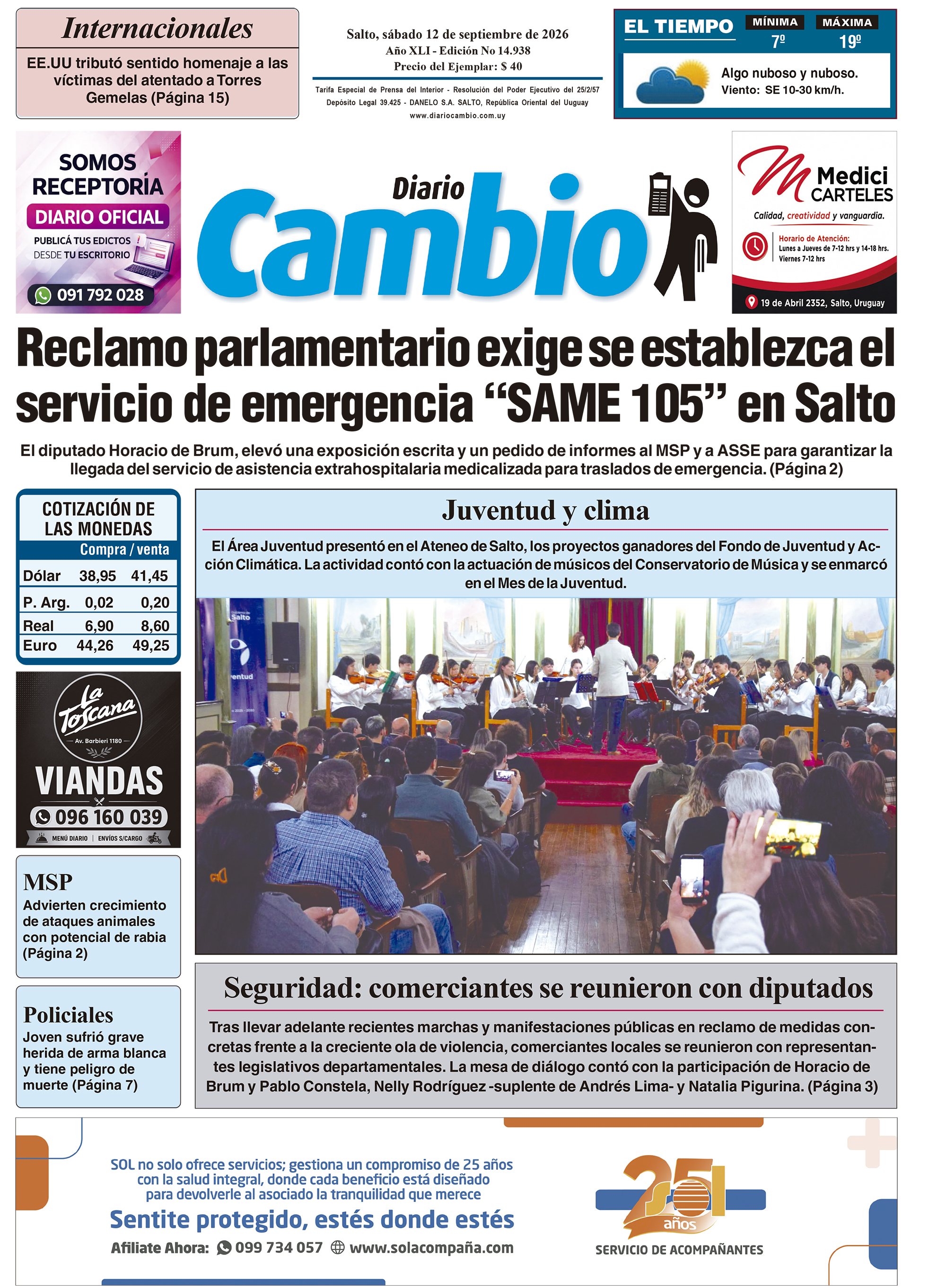 Portada de hoy