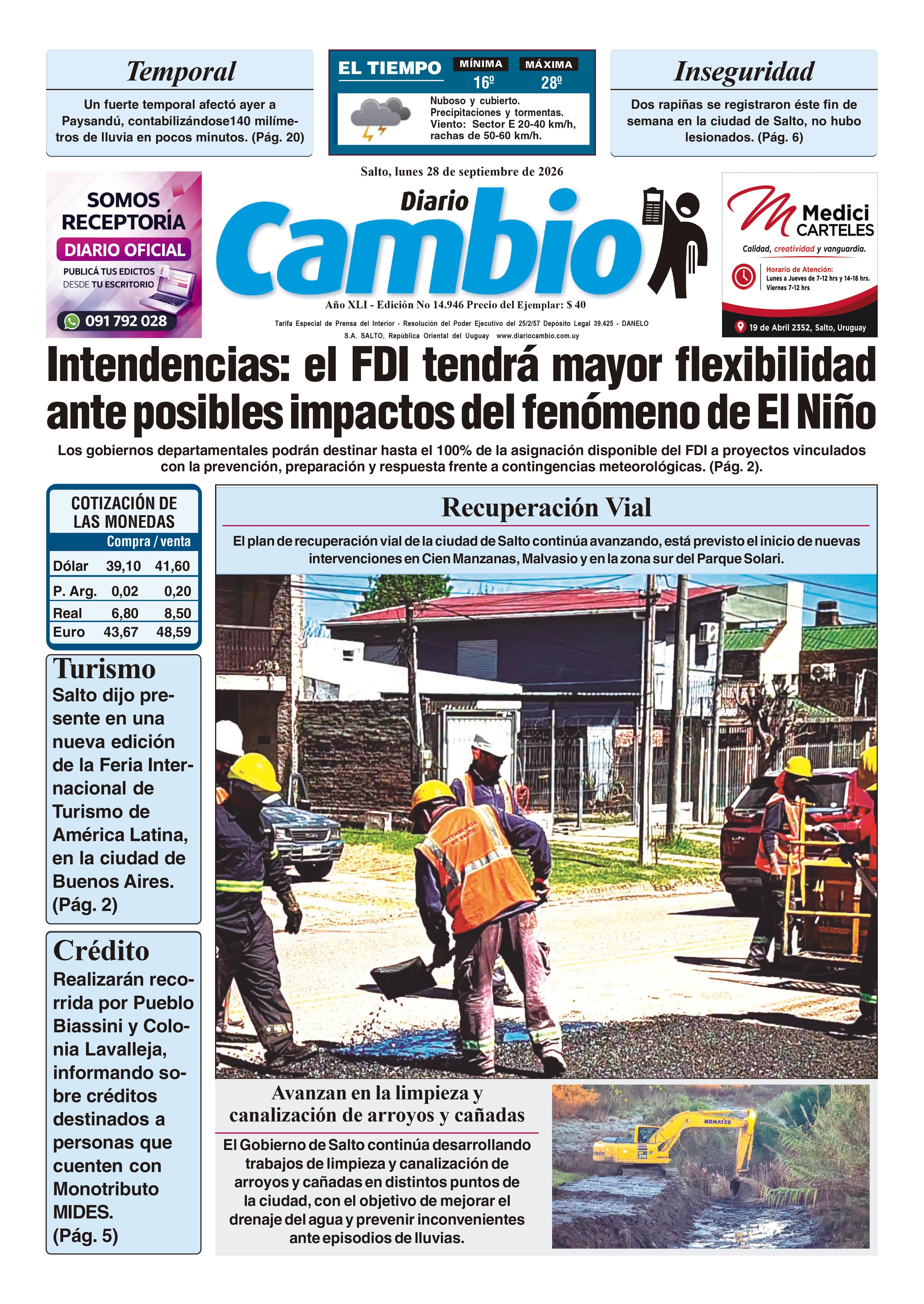 Portada de hoy