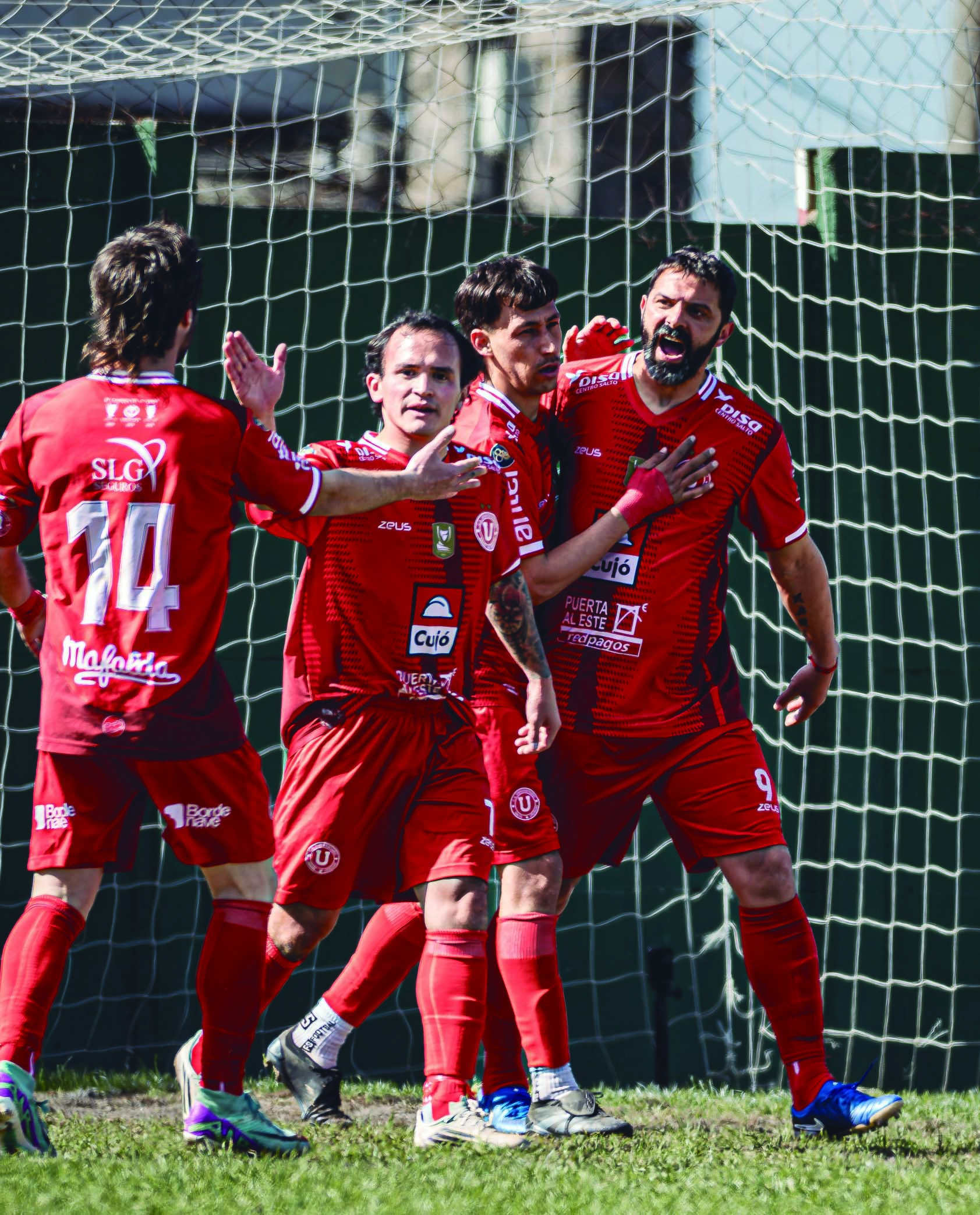 Gol de Barrientos en el inicio del complemento para abrir el partido. Foto: Valentín Fernández