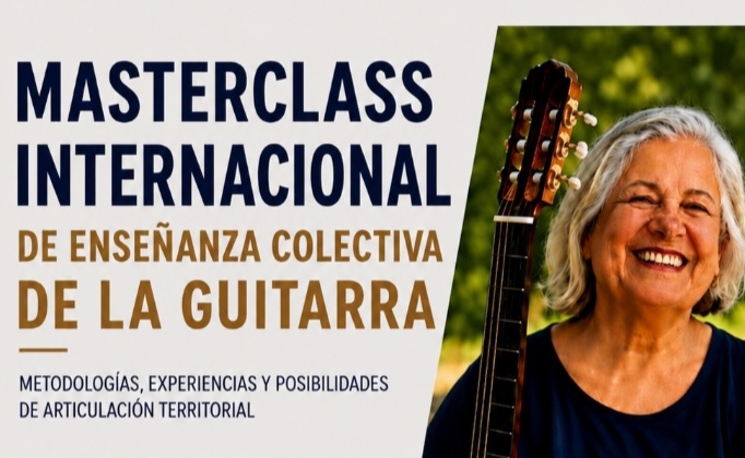 Masterclass de enseñanza de  guitarra en sede Salto Udelar
