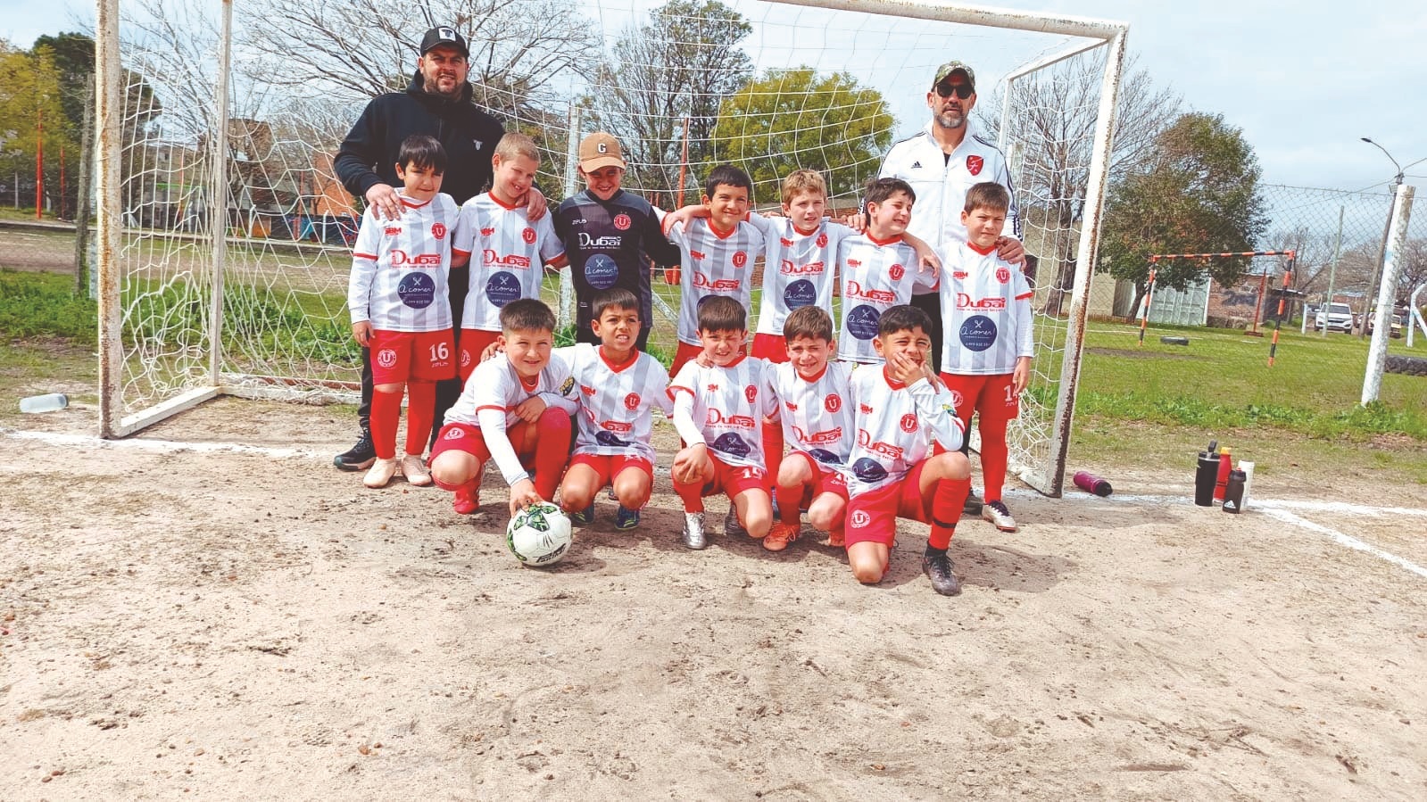 Categoría 10 años de Universitario que  venció a Gladiador y se coronó campeón.