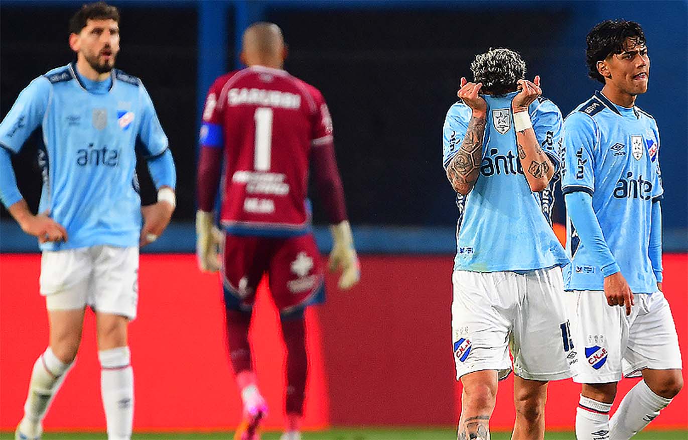 Otraz desazón para Nacional en el Torneo Clausura. Foto: Tenfield