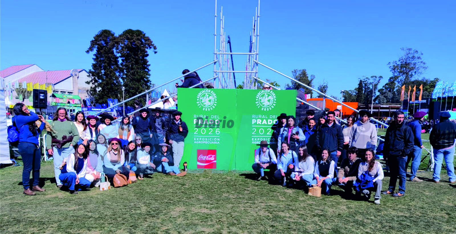 Estudiantes de Anexo Valentín de Escuela Agraria vivieron una jornada en la Expo Prado 2026