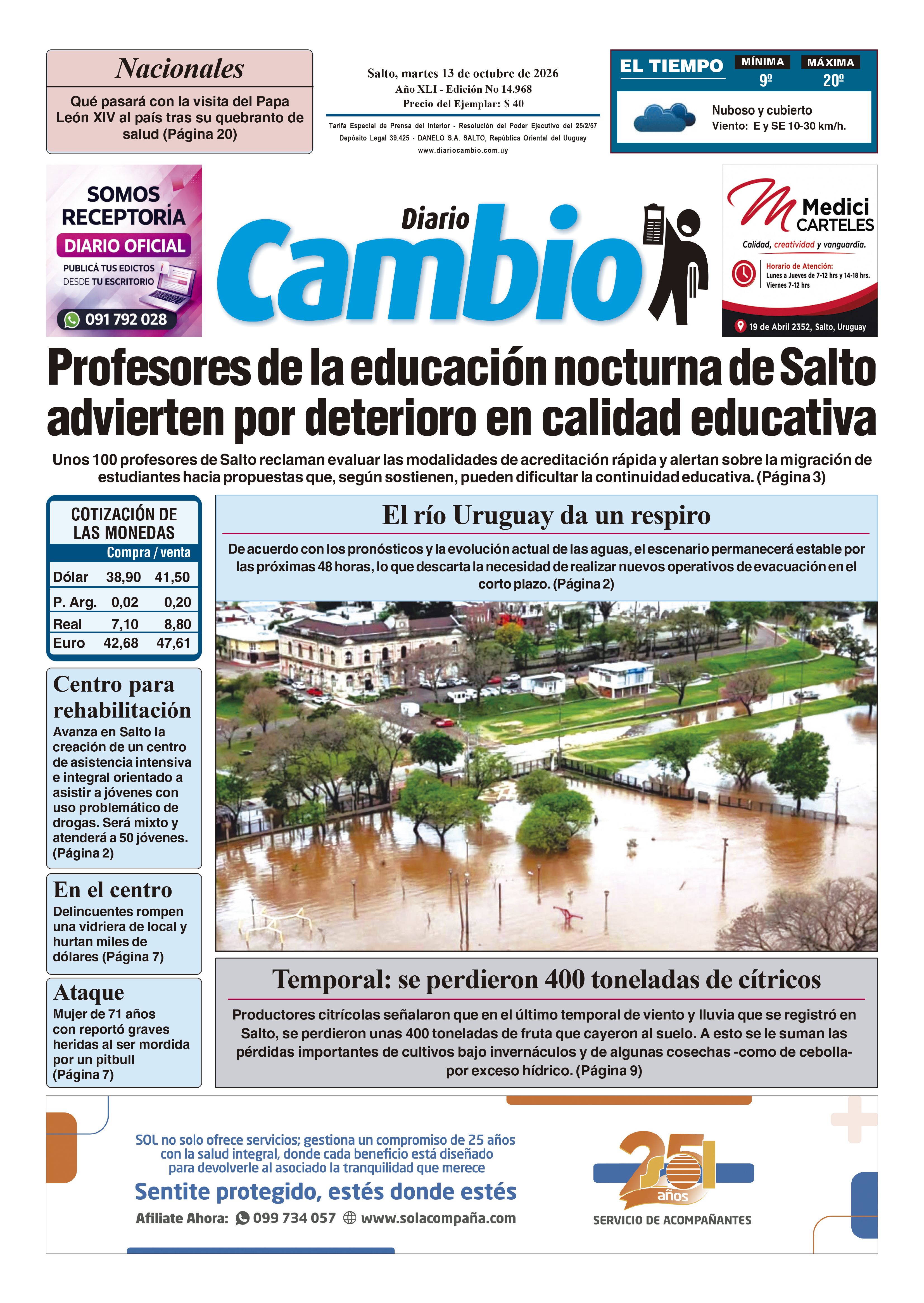 Portada de hoy
