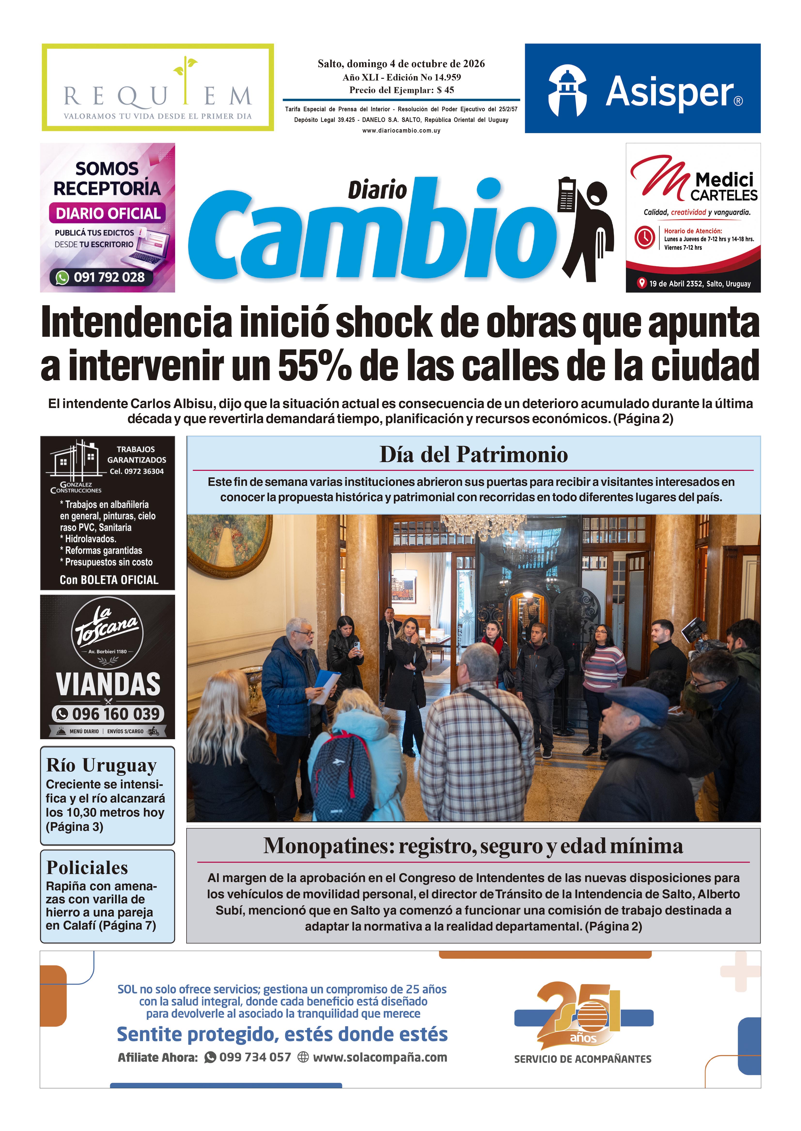 Portada de hoy