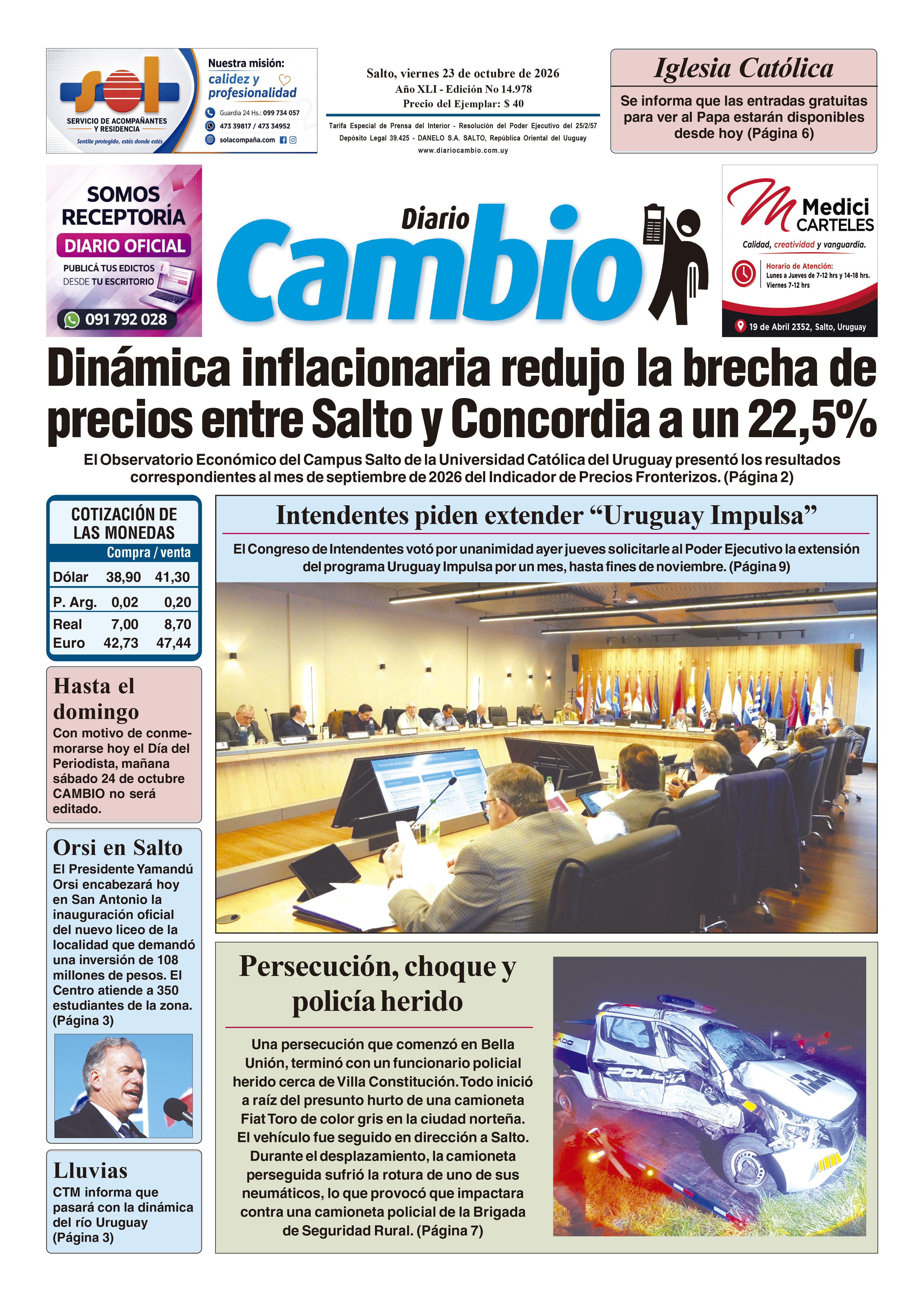 Portada de hoy