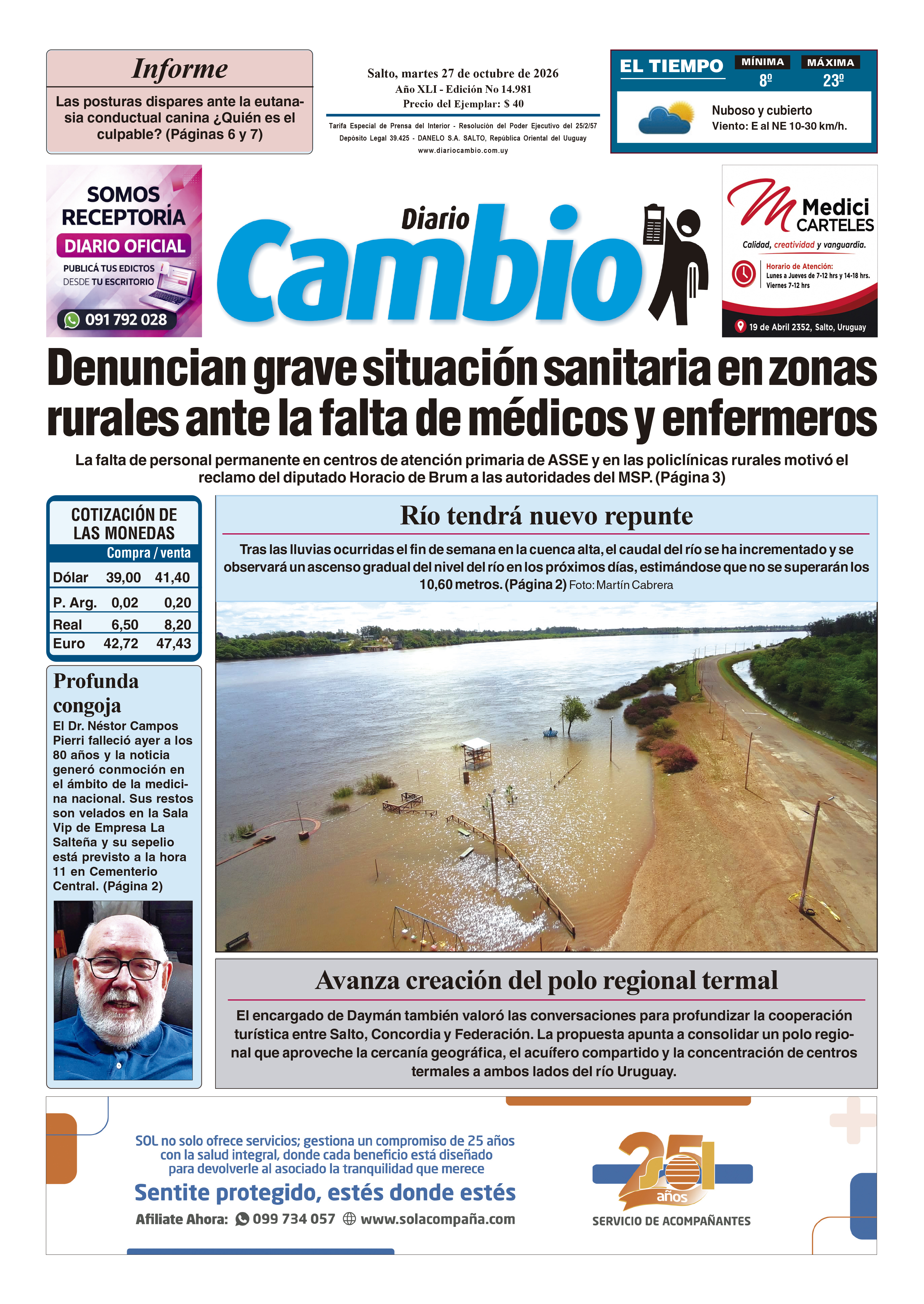 Portada de hoy