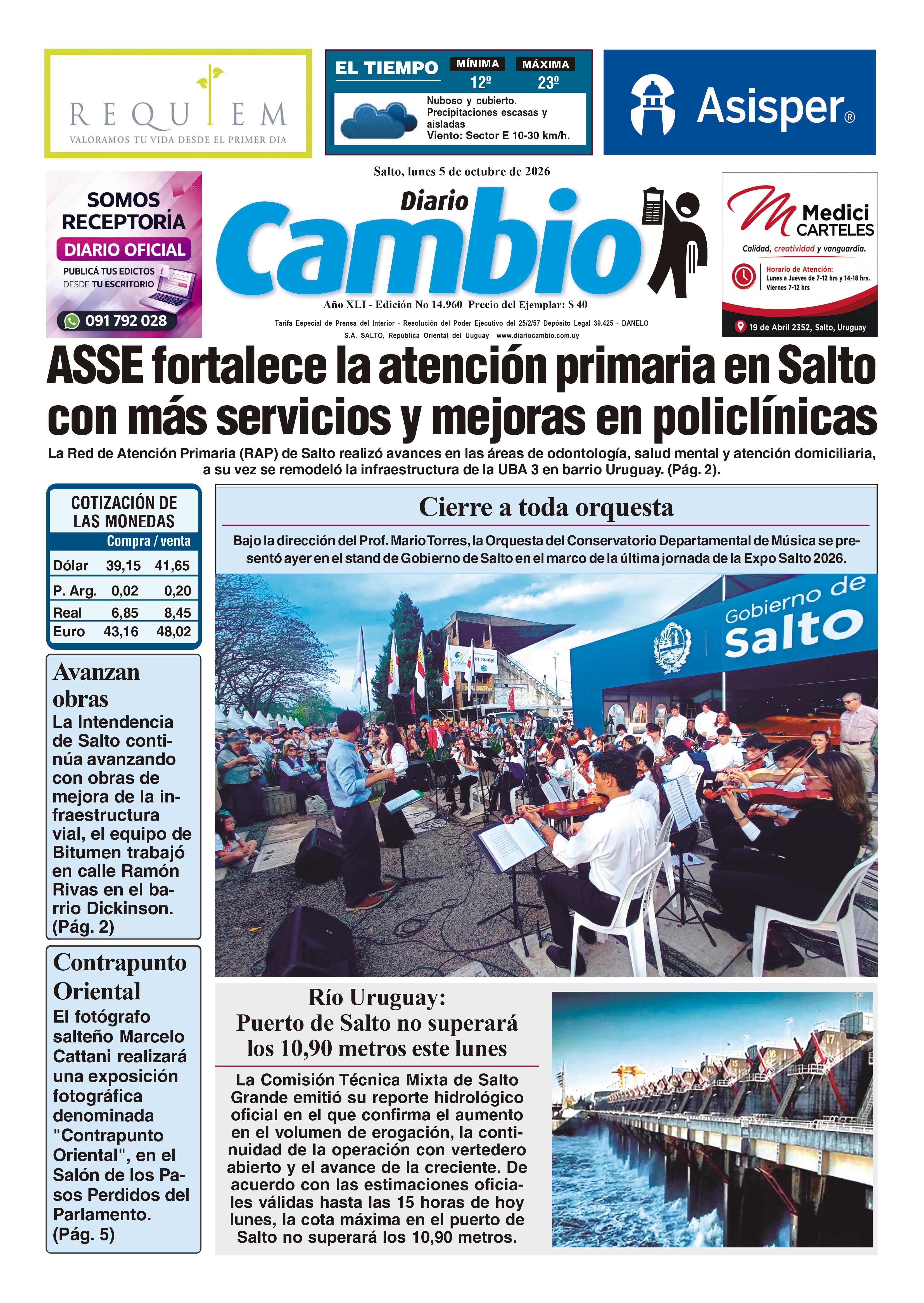 Portada de hoy