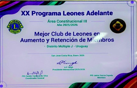 Leones adelante