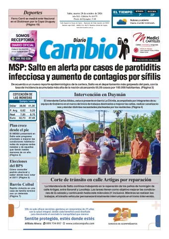 Portada de hoy