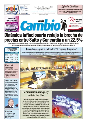 Portada de hoy
