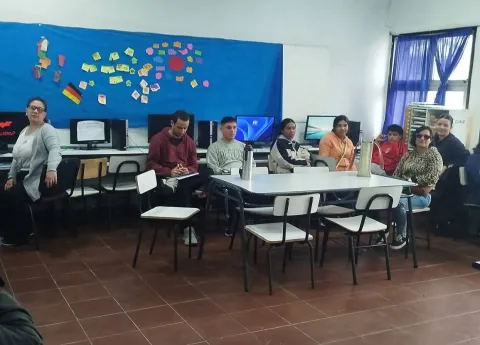Inició capacitación en Despegue digital  para pasantes del Programa “Accesos”