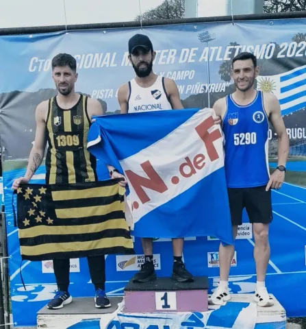 Luis Mendieta ganó el uruguayo de atletismo master de 5.000 y 3.000