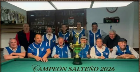 Billar: Centenario se consagró campeón salteño por equipos tras vencer a Almagro “B”