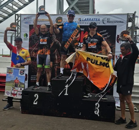 Mountain Bike : El salteño Edgardo Lequini ganó en Master D en el Desafío Binacional 100K da Terra