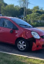 El siniestro ocurrido en Guaraní y Luis A. de Herrera.
