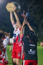 Florencia Acerbis se retiró de la mejor forma: con un quinquenio. Foto: Javier Almirón