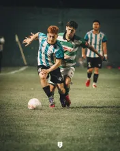 Salto Uruguay volvió a ganar y le quitó el invicto a Salto Nuevo. Foto LSF