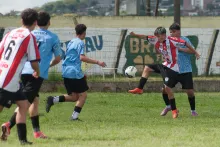 Los gurises ganaron los dos partidos de ida jugados en Rivera.