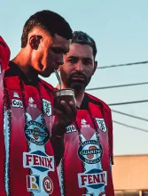 Aranda y Arbiza previo al fútbol. Salto está a horas de la revancha, el domingo 19.00 hs.