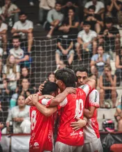 Los ceibaleños continúan en lo más alto del futsal salteño. Foto Liga